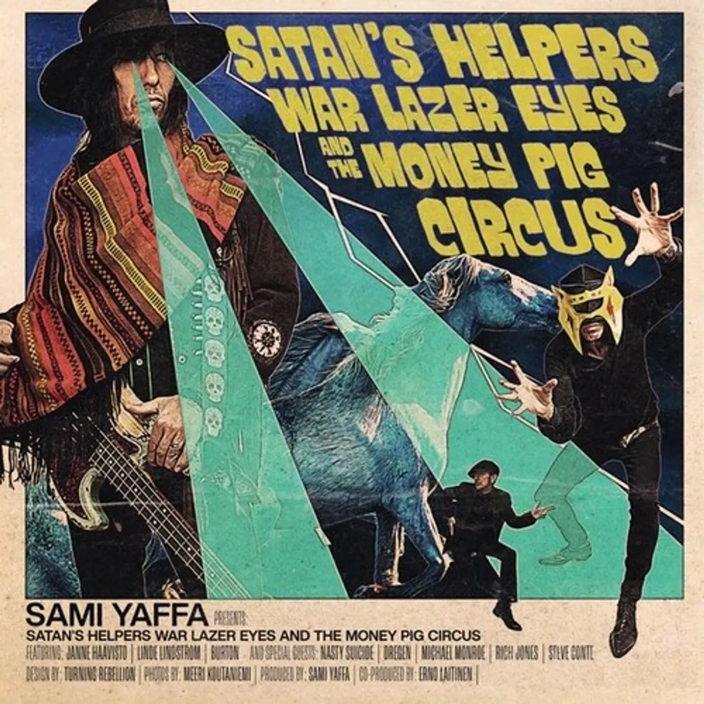 Sami Yaffa SATAN'S HELPERS WAR LAZER EYES & THE MONEY PIG CD