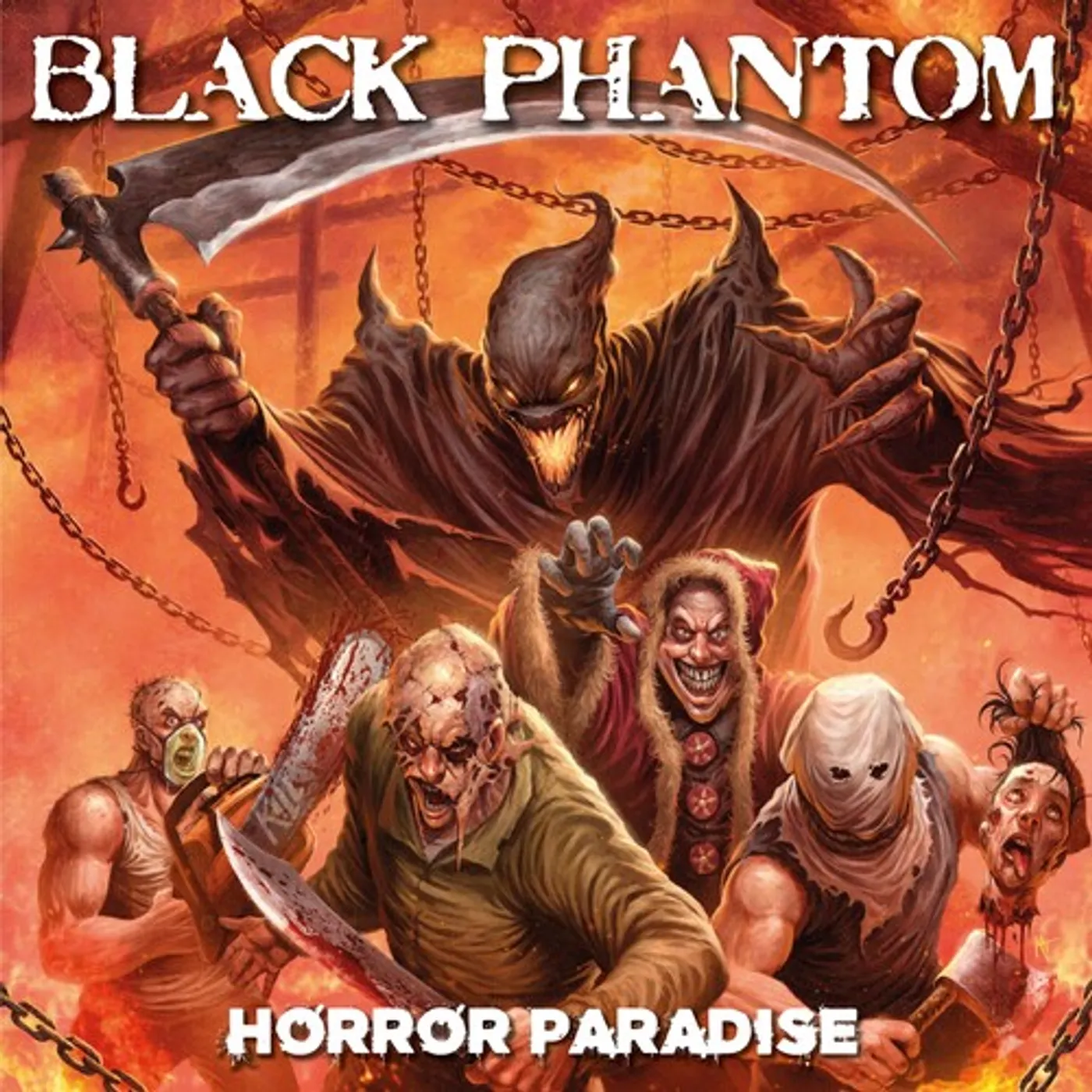 Black Phantom HORROR PARADISE CD