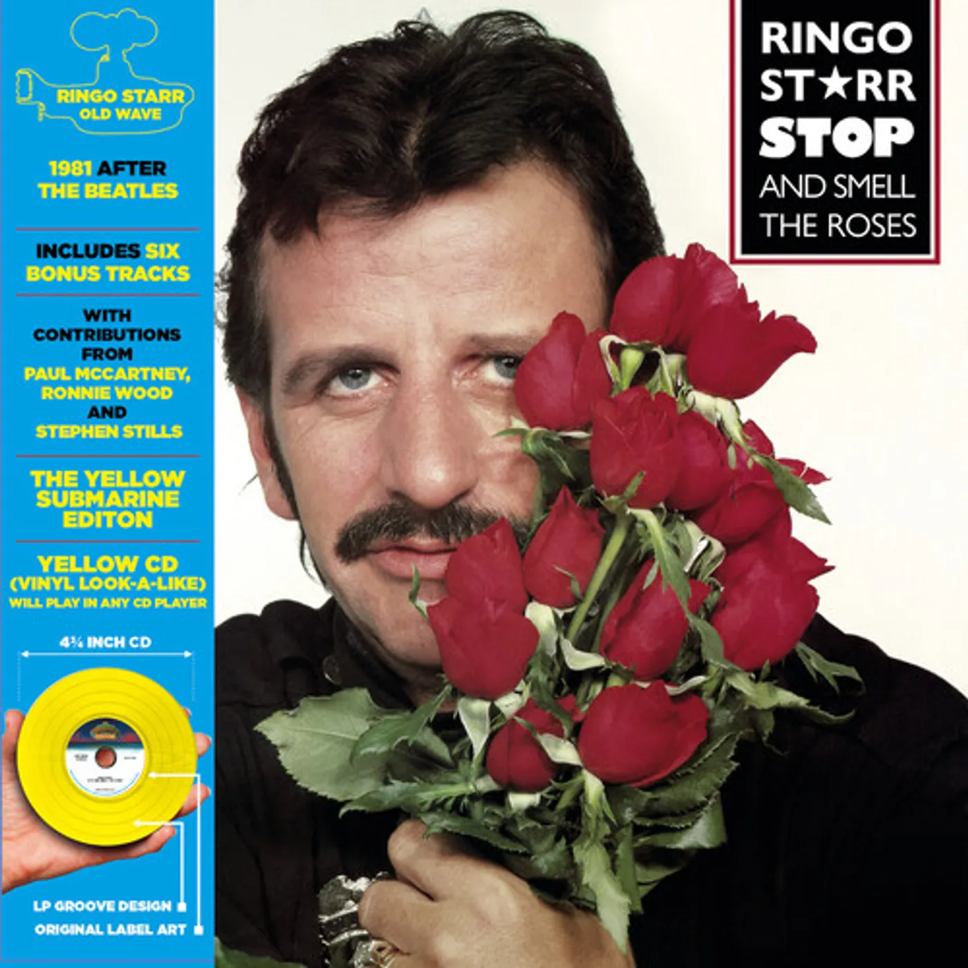 Ringo Starr STOP & SMELL THE ROSES: YELLOW SUBMARINE EDITION CD