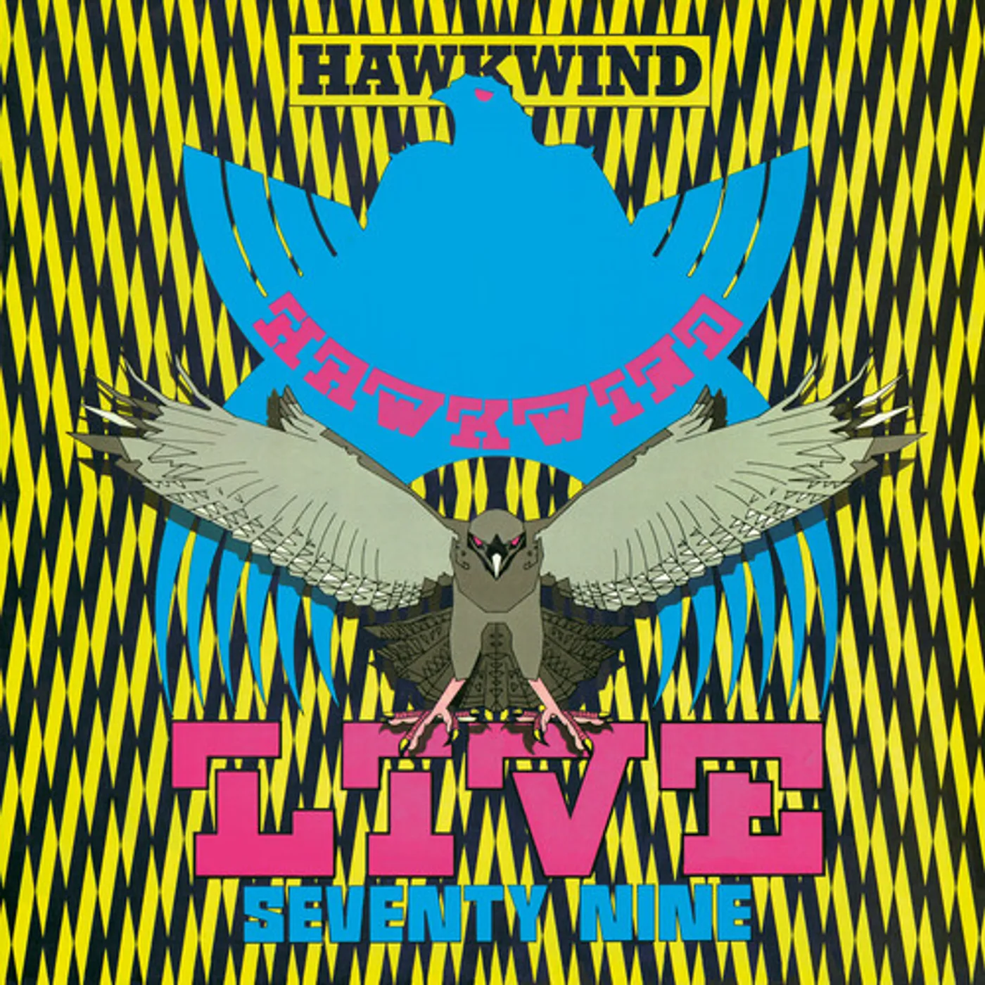 Hawkind LIVE SEVENTY-NINE Vinyl Record