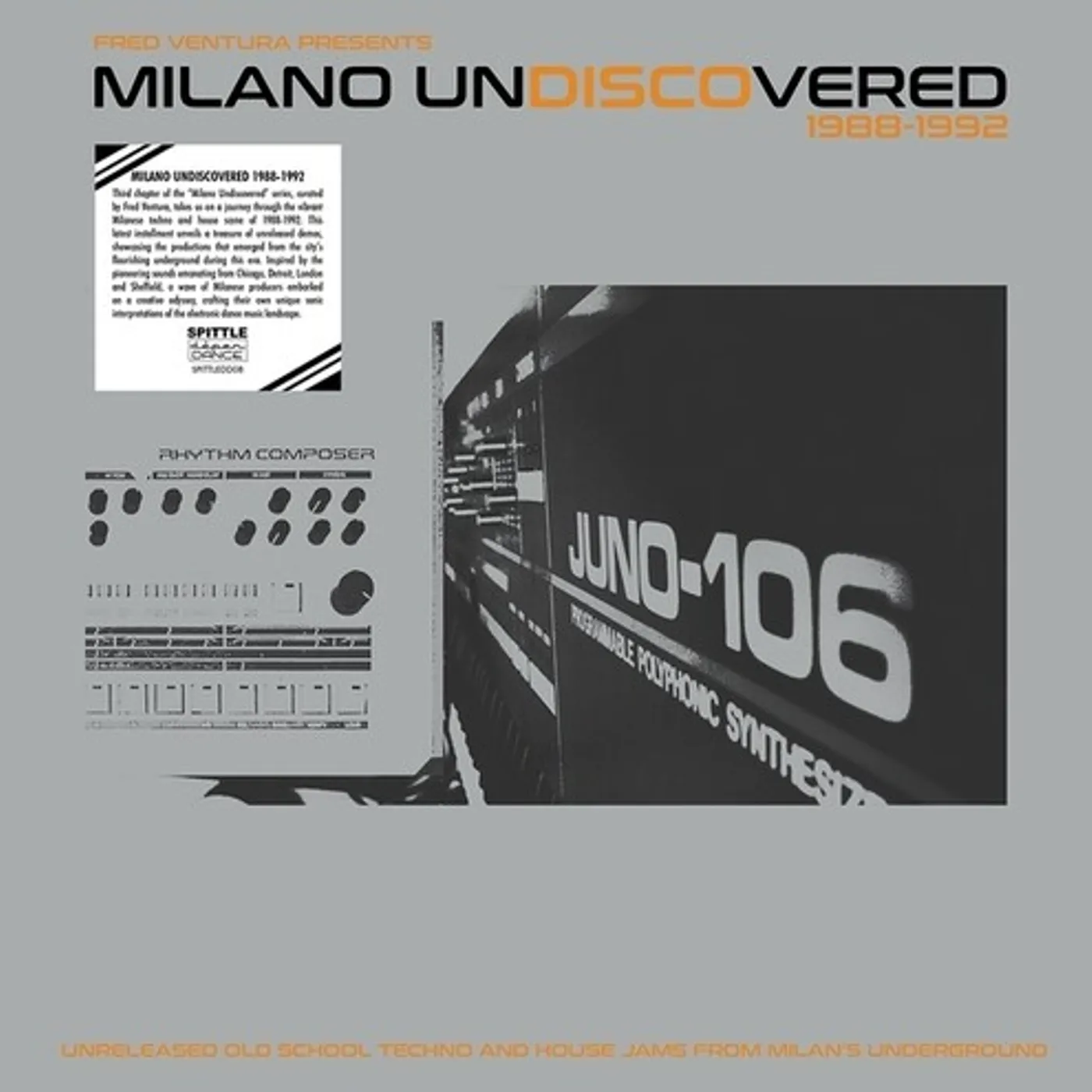 FRED VENTURA PRESENTS MILANO UNDISCOVERED / VAR Vinyl Record