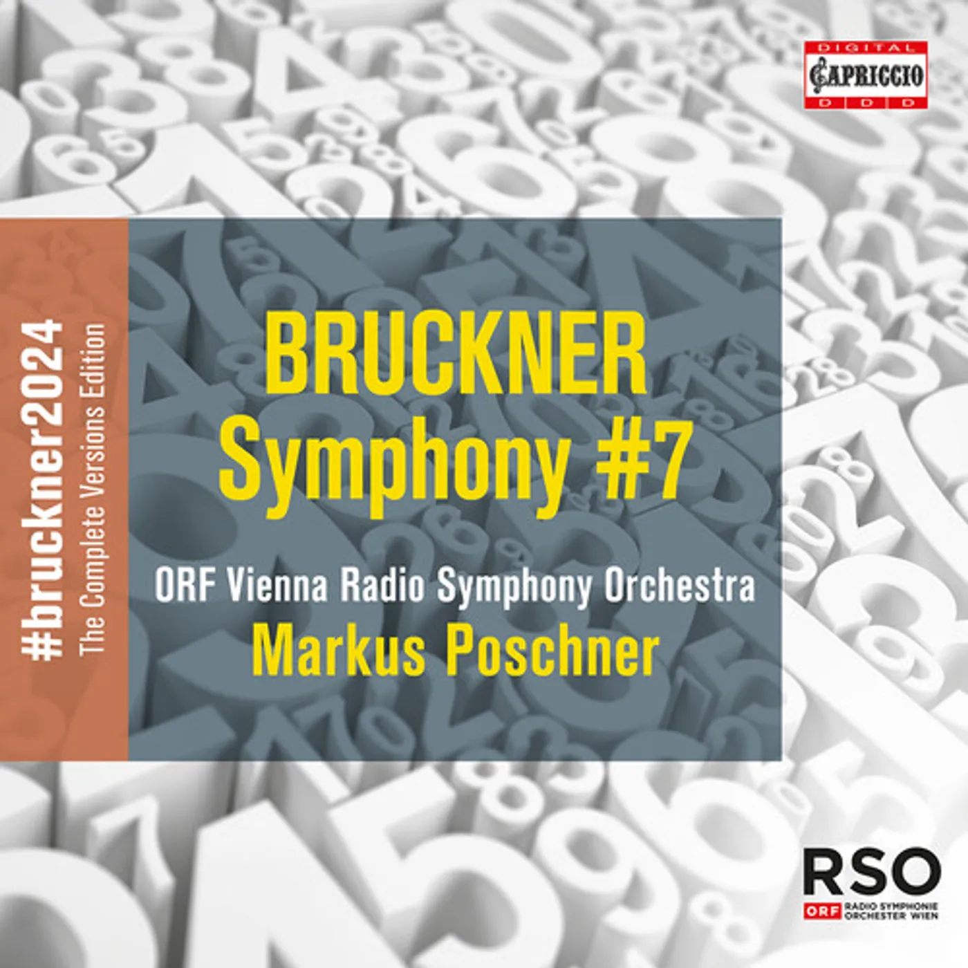 Bruckner / Orf Vienna Radio Symphony Orchestra SYMPHONY NO. 7 CD