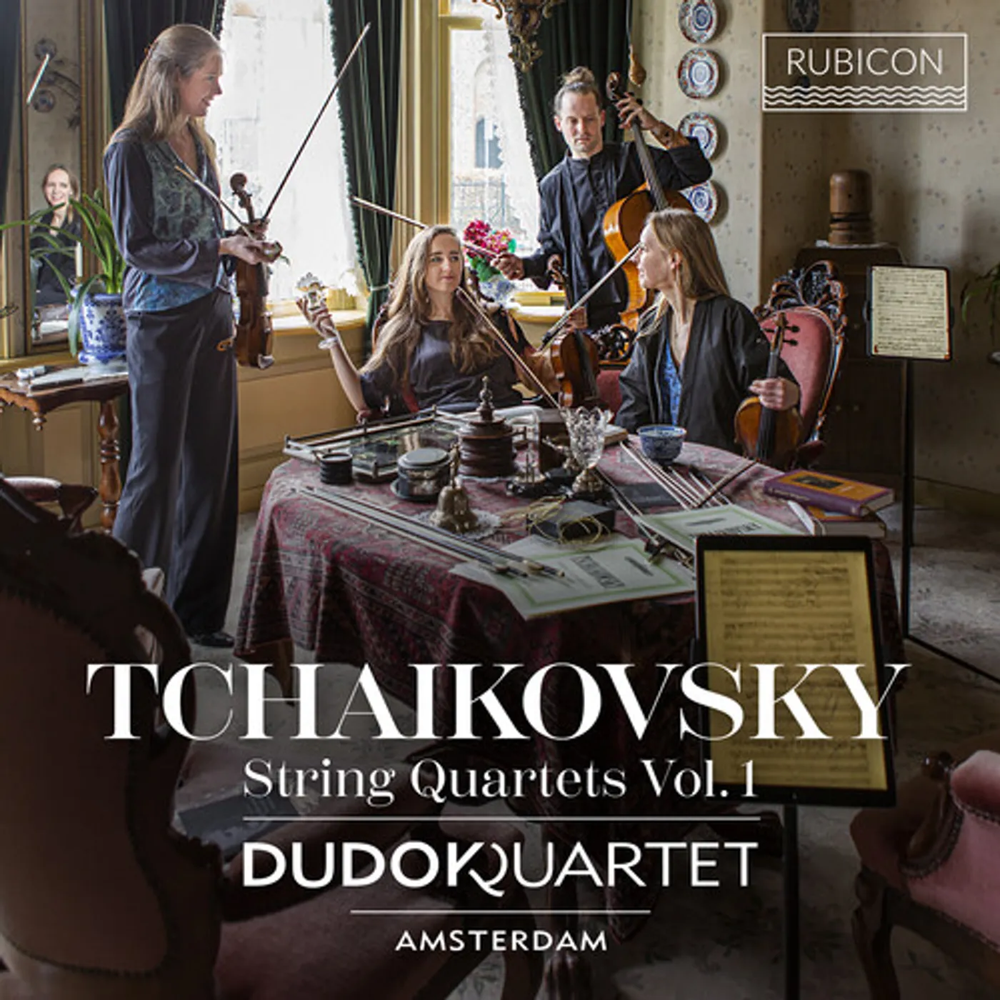 Dudok Quartet Amsterdam TCHAIKOVSKY: VOLUME 1 - STRING QUARTETS NOS. 1 & 2 CD