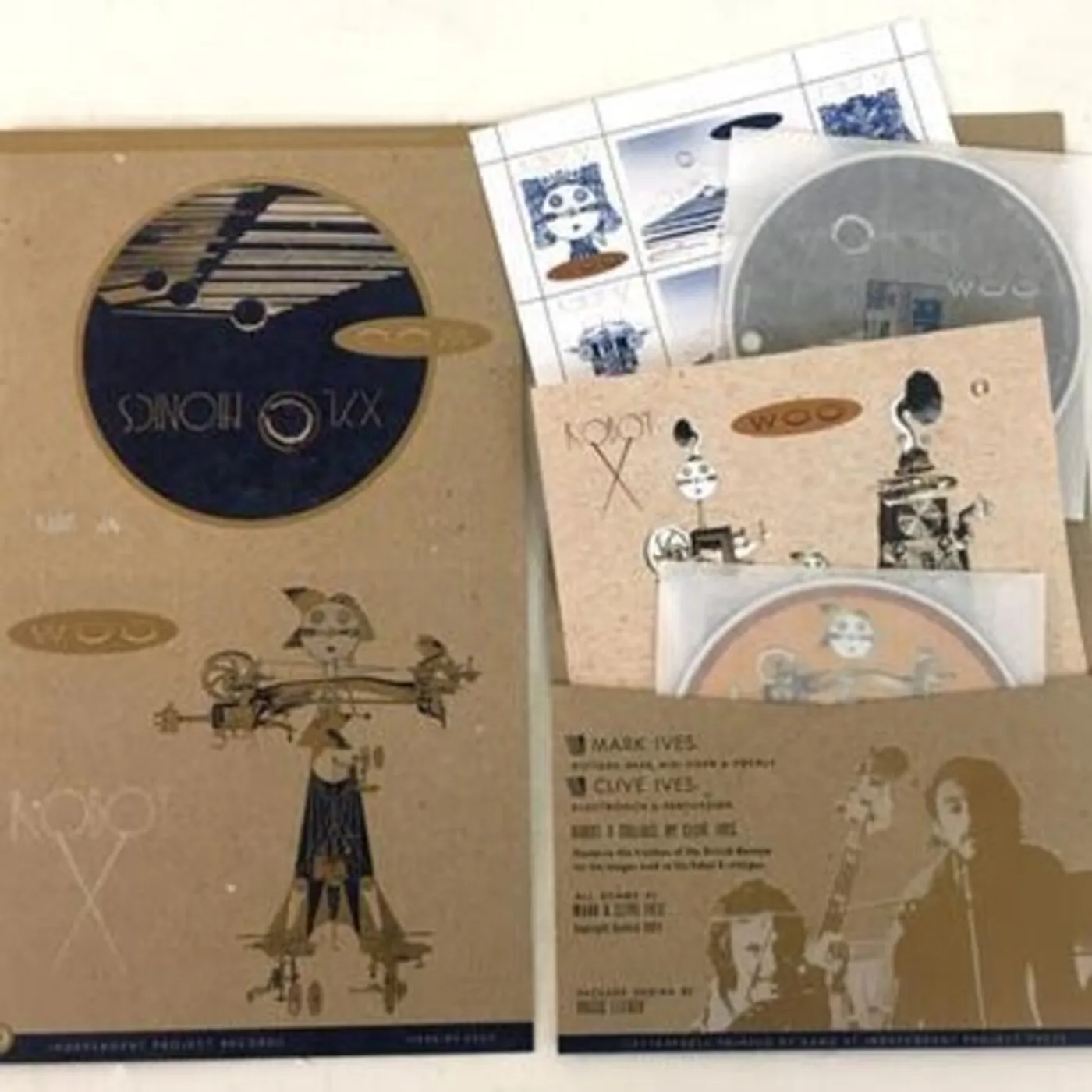 Woo XYLOPHONICS + ROBOT X CD
