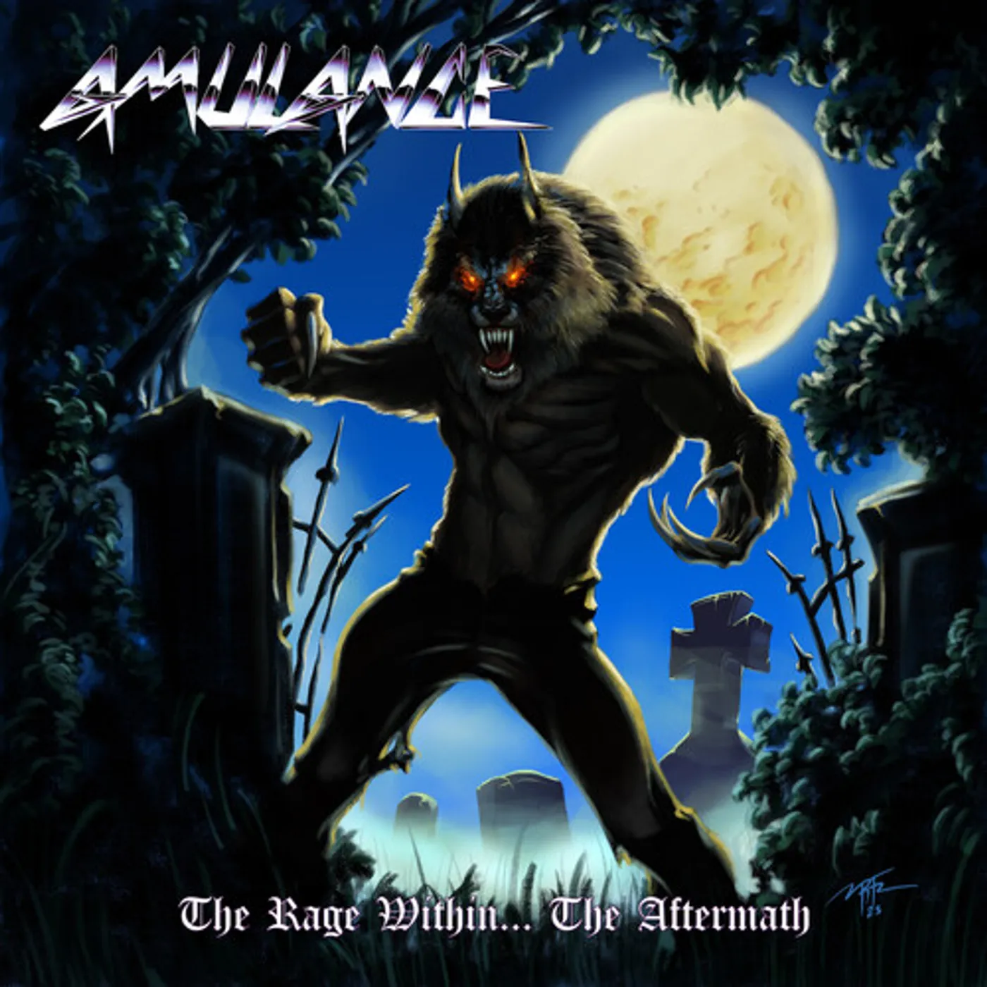 Amulance RAGE WITHIN THE AFTERMATH CD