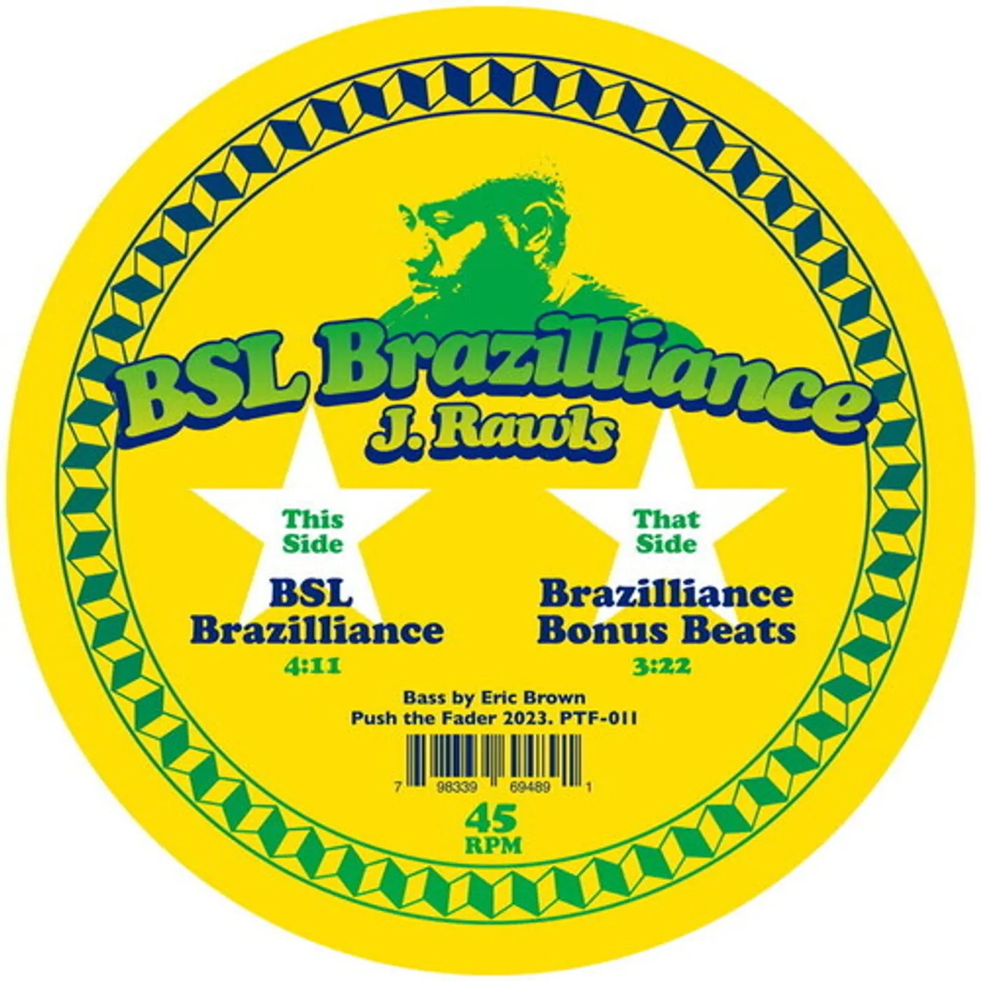 J. Rawls BSL BRAZILLIANCE Vinyl Record