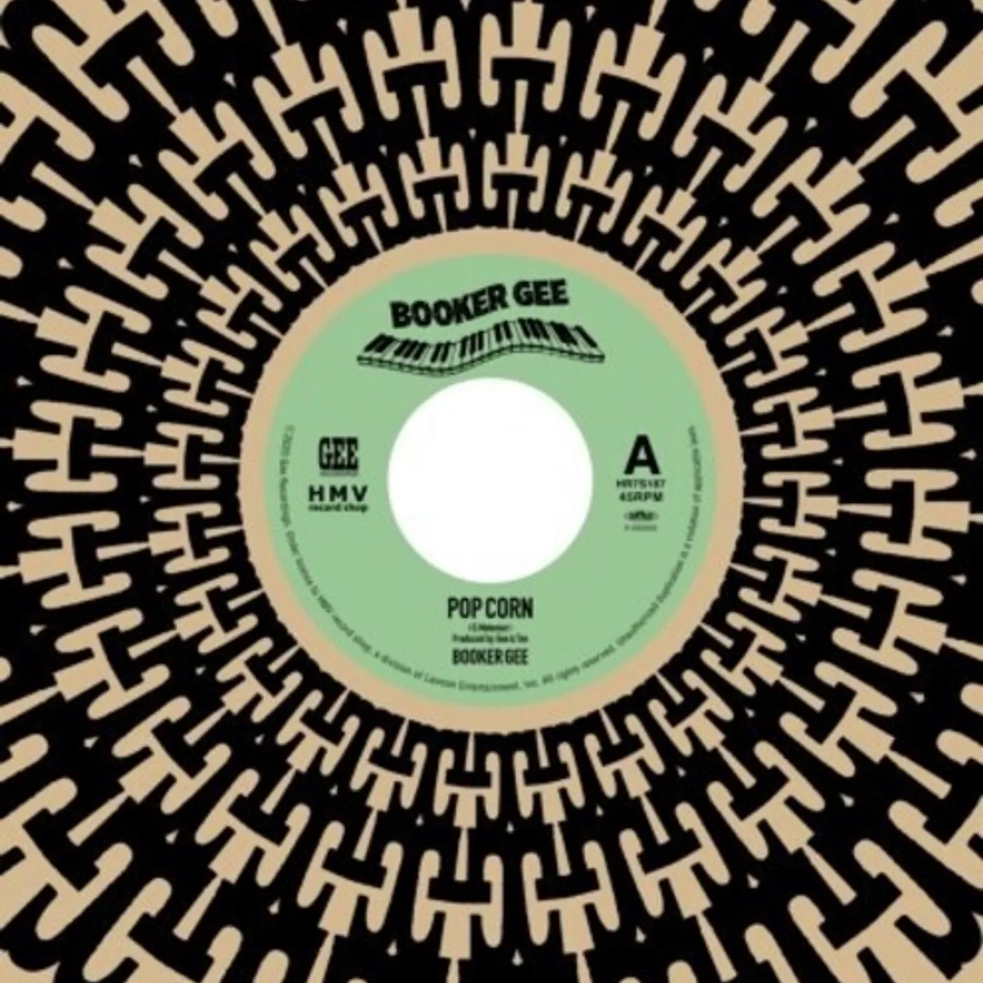 Booker Gee POP CORN / GRANNY SCRATCH SCRATCH Vinyl Record