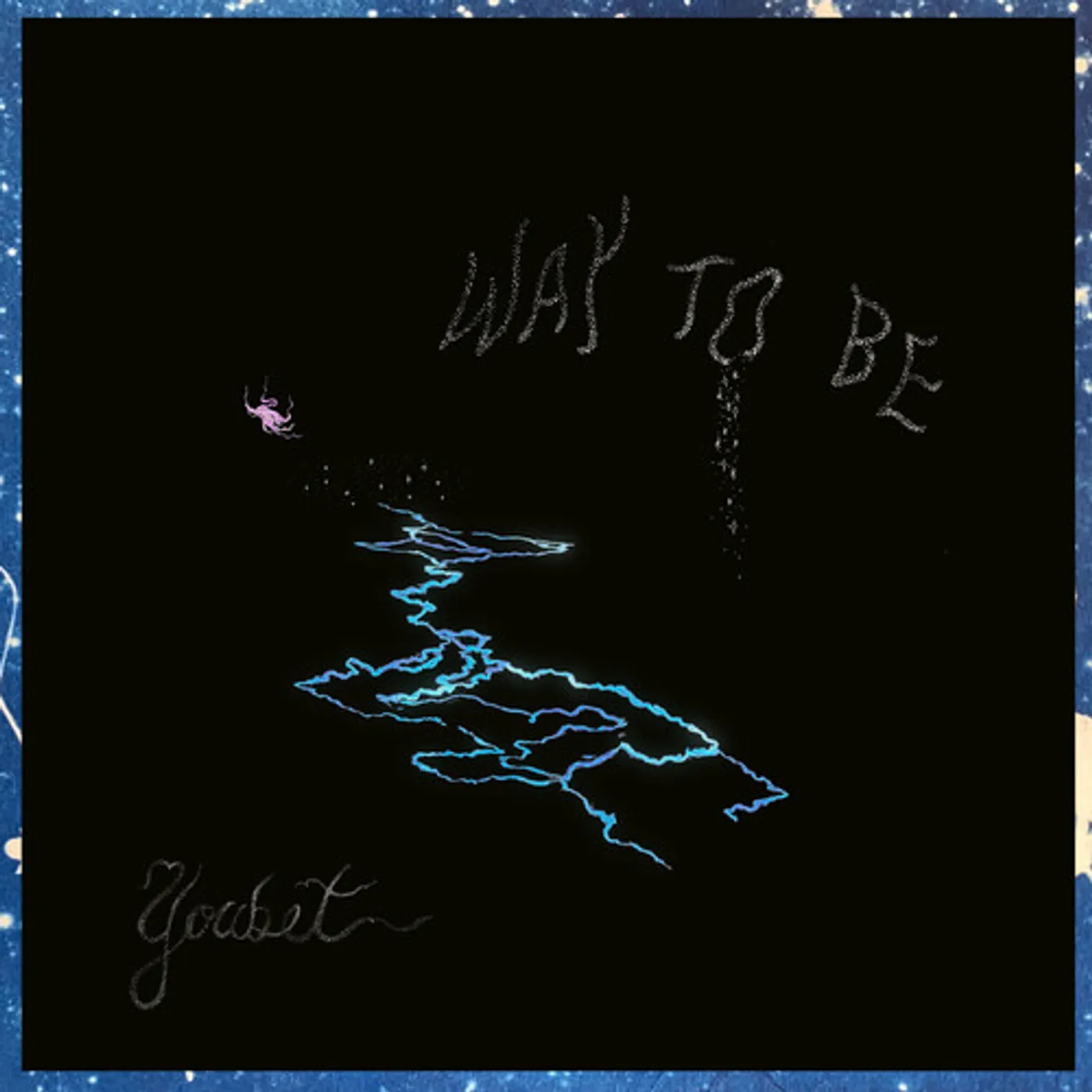 youbet WAY TO BE - WHITE/BLUE/PURPLE Vinyl Record