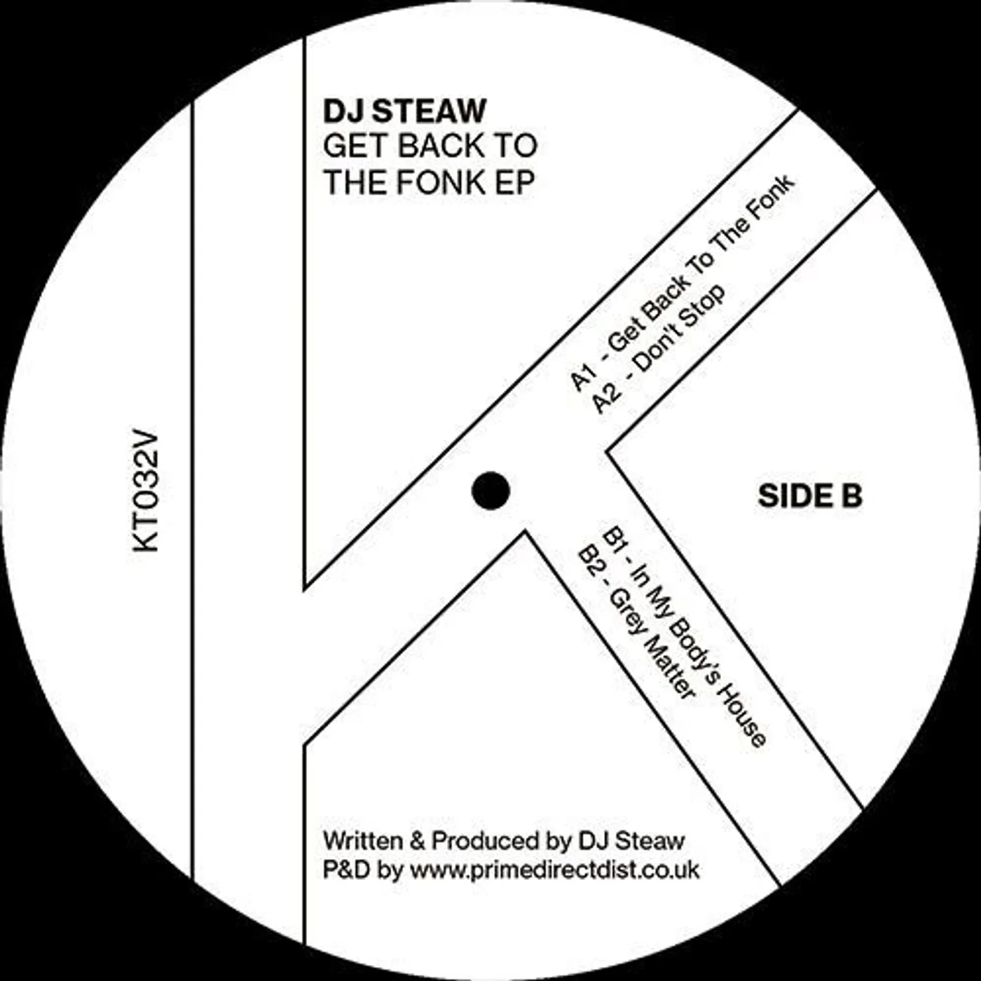 Dj Steaw GET BACK TO THE FONK Vinyl Record