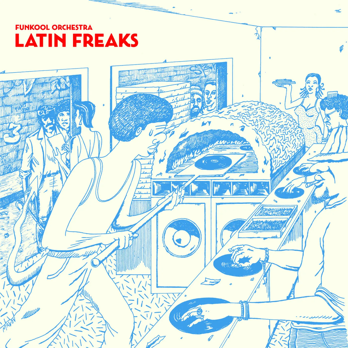 Funkool Orchestra LATIN FREAKS Vinyl Record