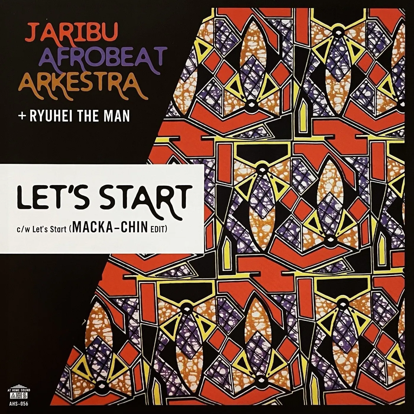 Jaribu Afrobeat Arkestra LET'S START / LET'S START (MACKA-CHIN EDIT) Vinyl Record