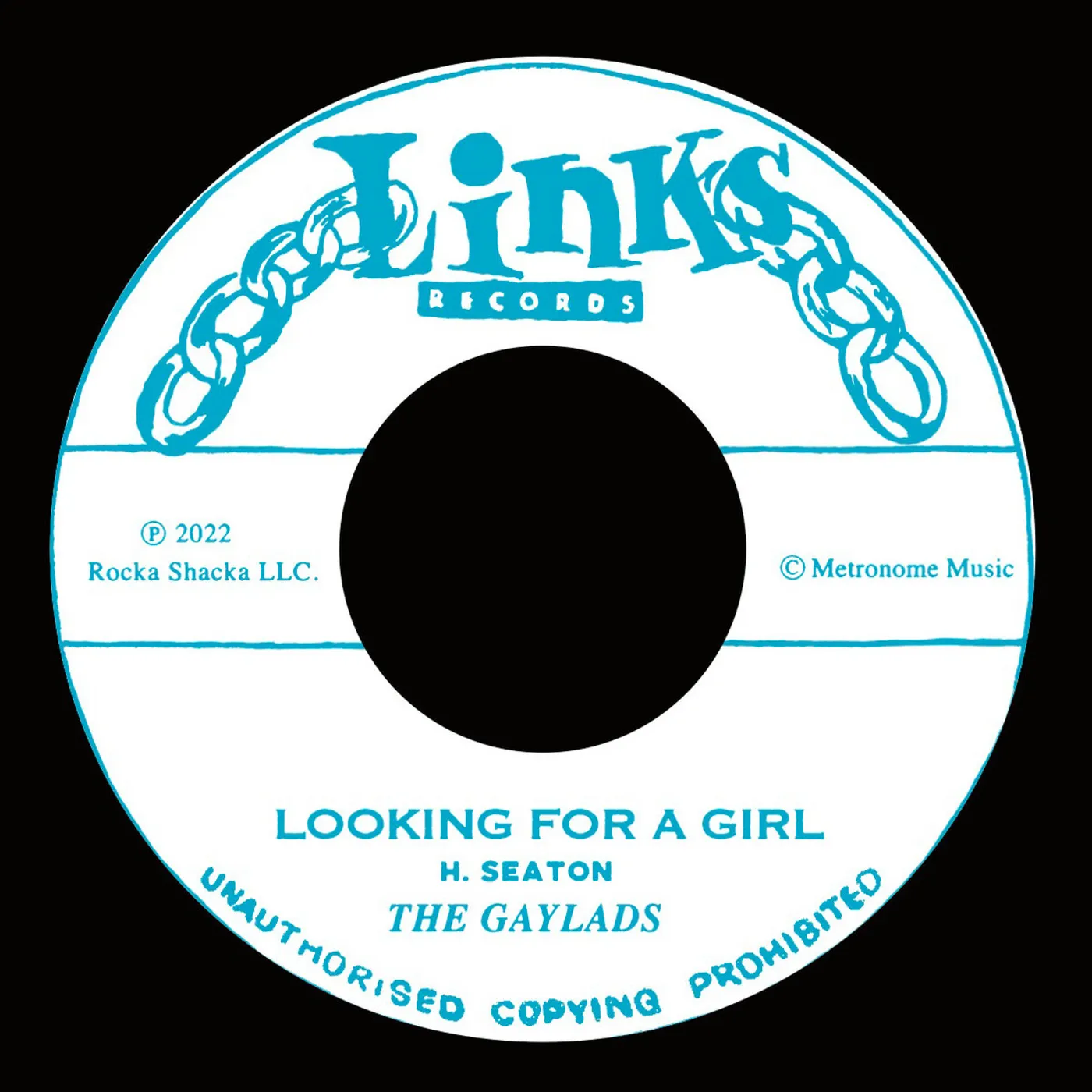 The Gaylads LOOKING FOR A GIRL Vinyl Record