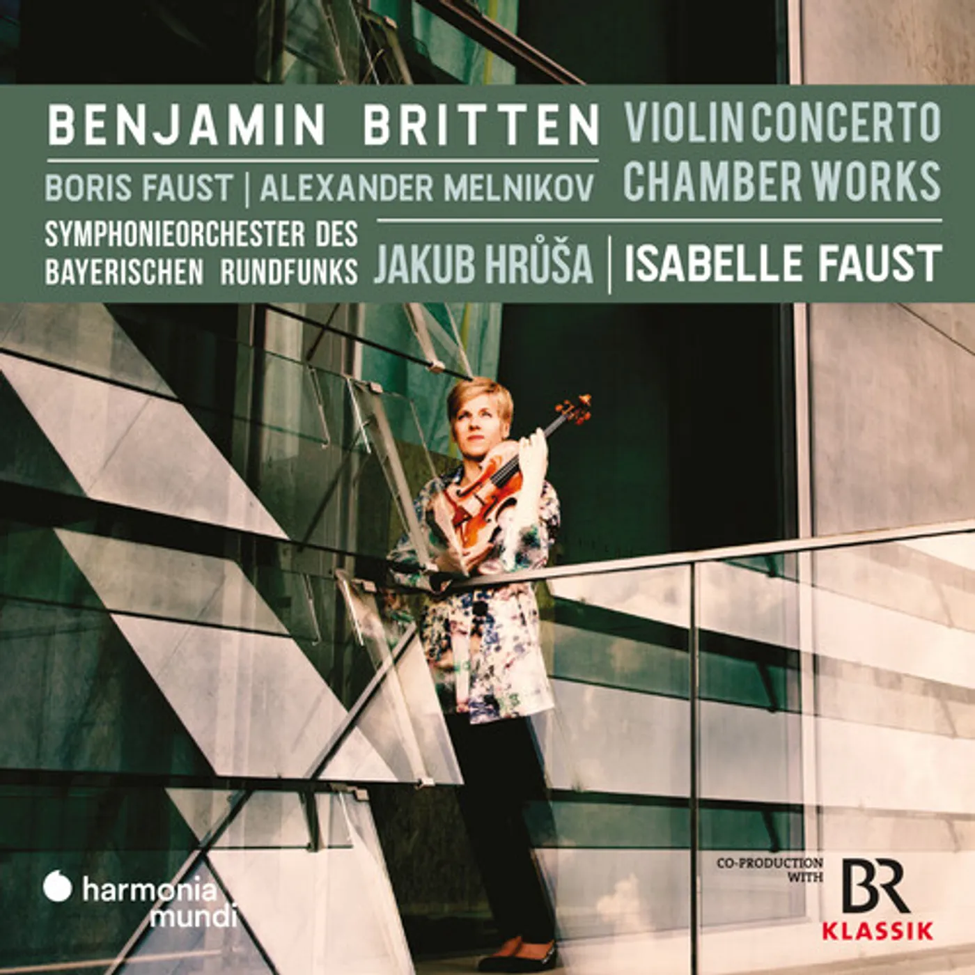 Isabelle Faust BRITTEN: VIOLIN CONCERTO & CHAMBER MUSIC CD