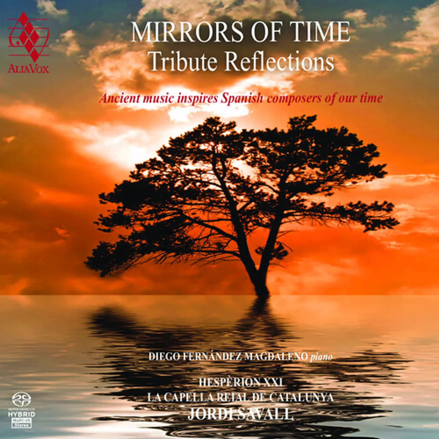 Jordi Savall MIRRORS OF TIME CD Super Audio CD