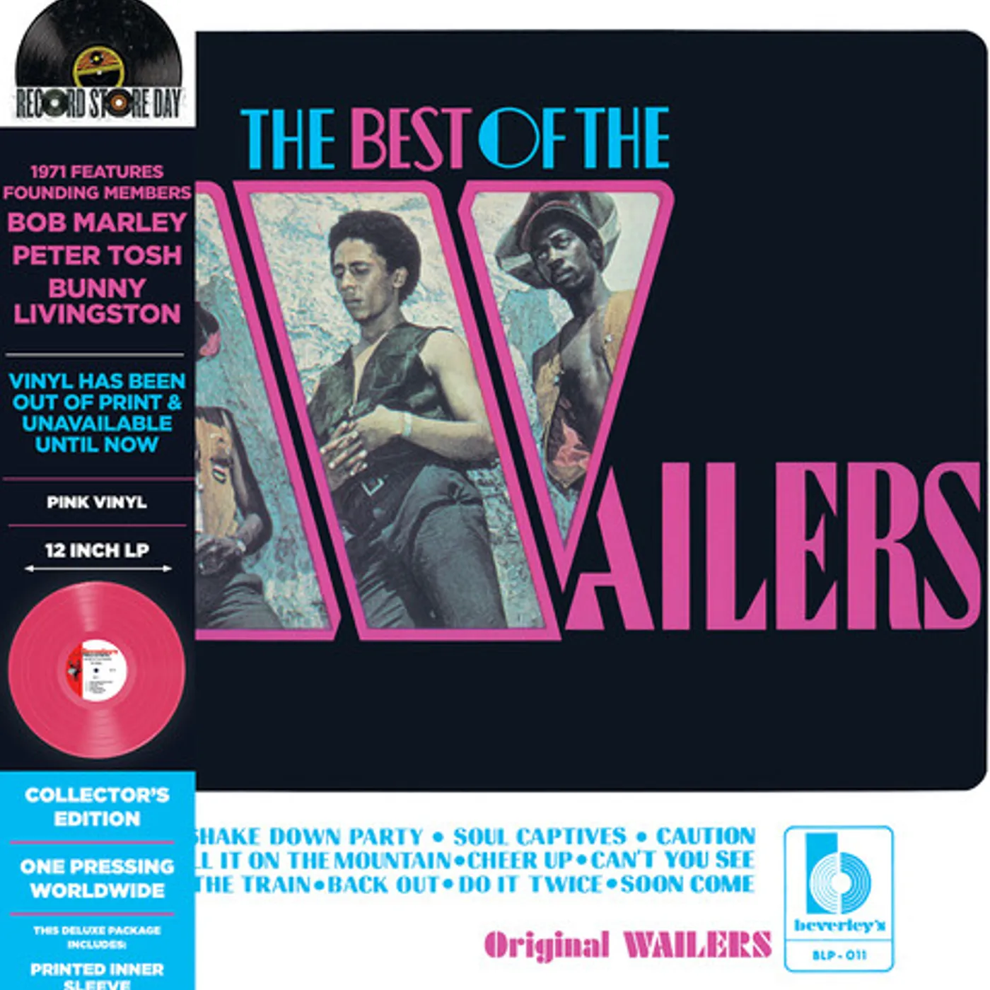 BEST OF THE WAILERS Vinyl Record