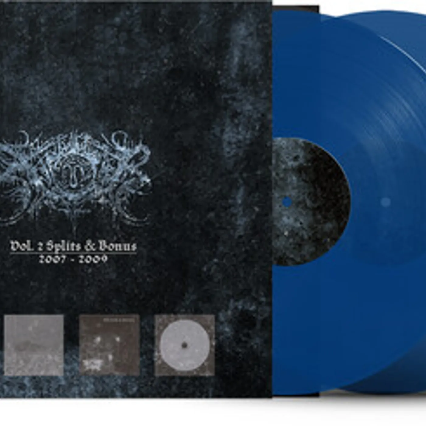 Xasthur VOL. 2 SPLITS & BONUS 2007-2009 - BLUE Vinyl Record