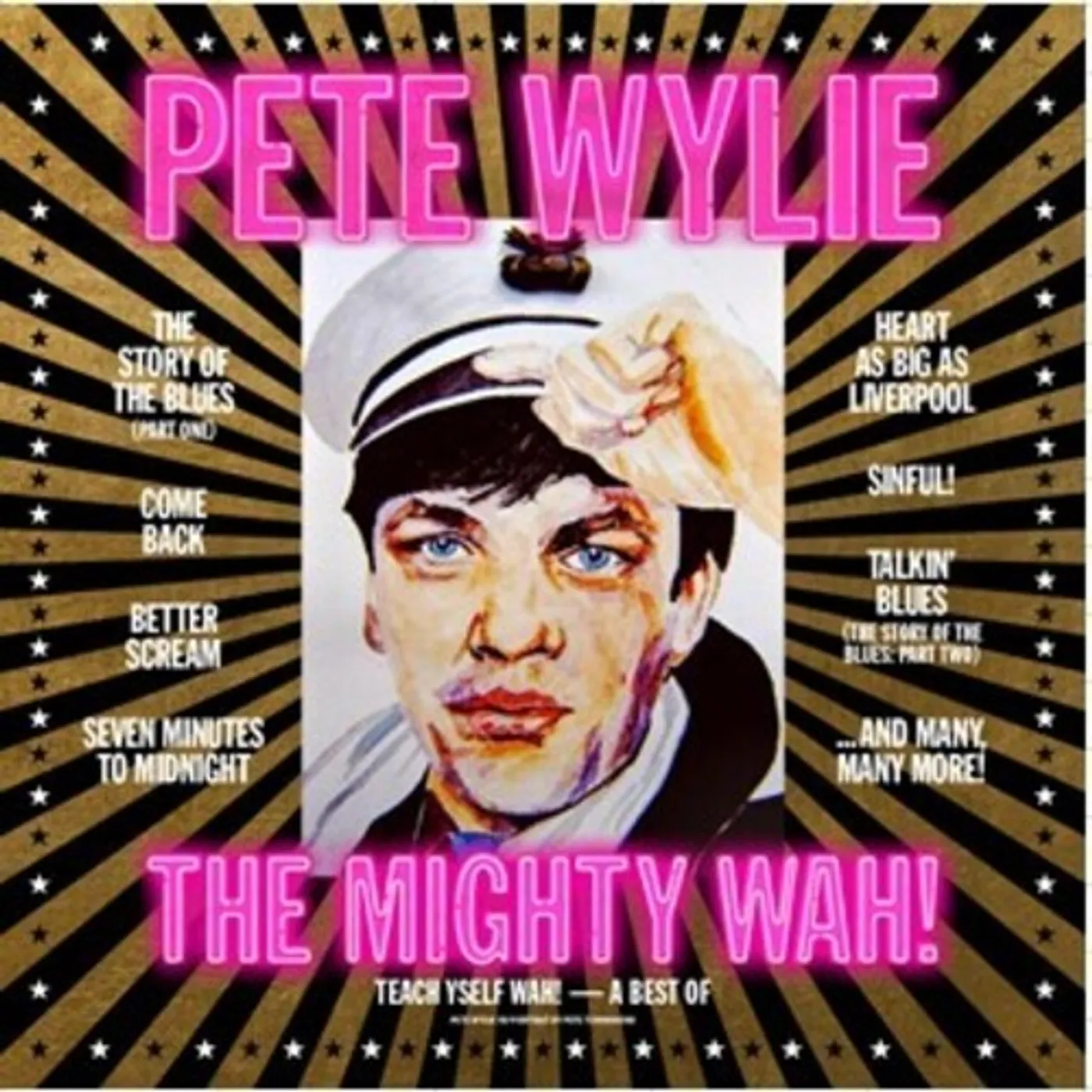 Pete Wylie & The Mighty WAH! TEACH YSELF WAH: BEST OF PETE WYLIE & MIGHTY WAH Vinyl Record