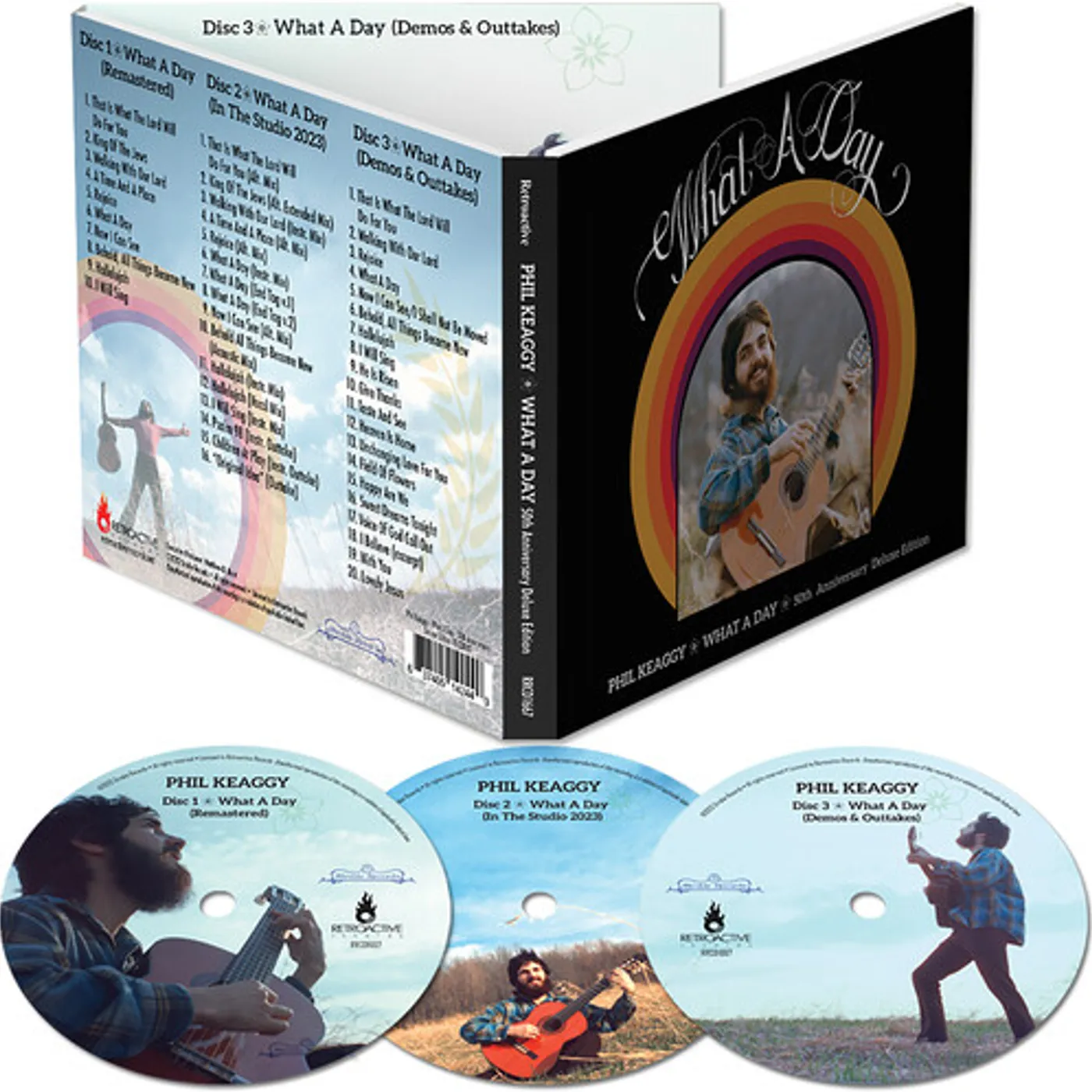 Phil Keaggy WHAT A DAY: 50TH ANNIVERSARY DELUXE EDITION CD