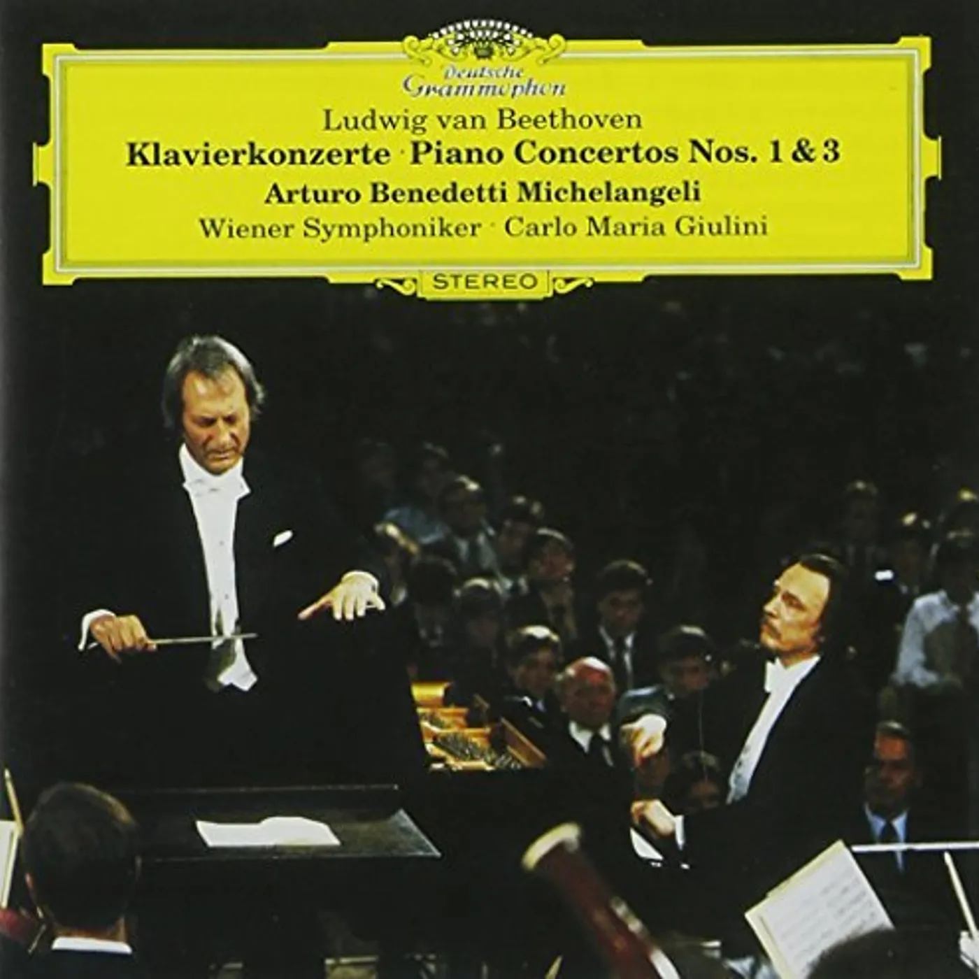 Carlo Maria Giulini BEETHOVEN: PIANO CONCERTOS 1 & 3 CD