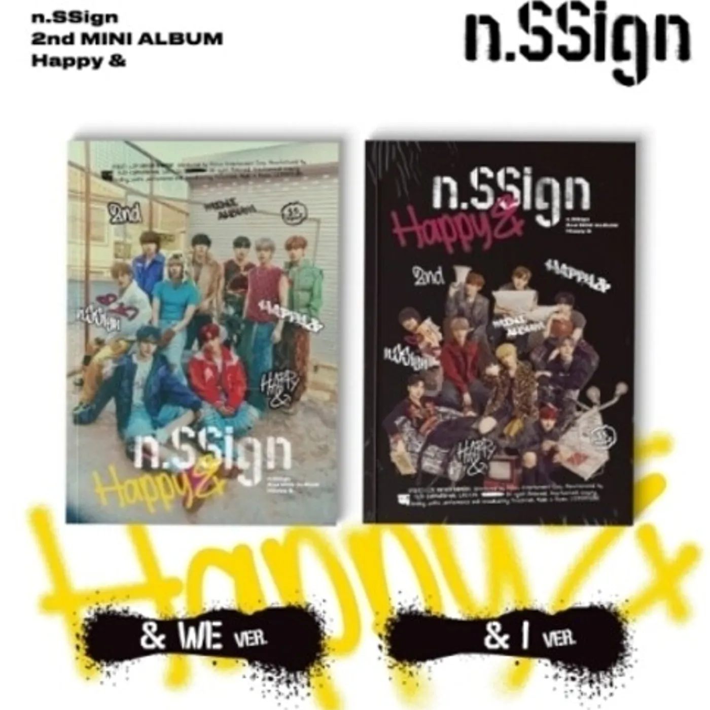 n.SSign HAPPY & - RANDOM COVER CD