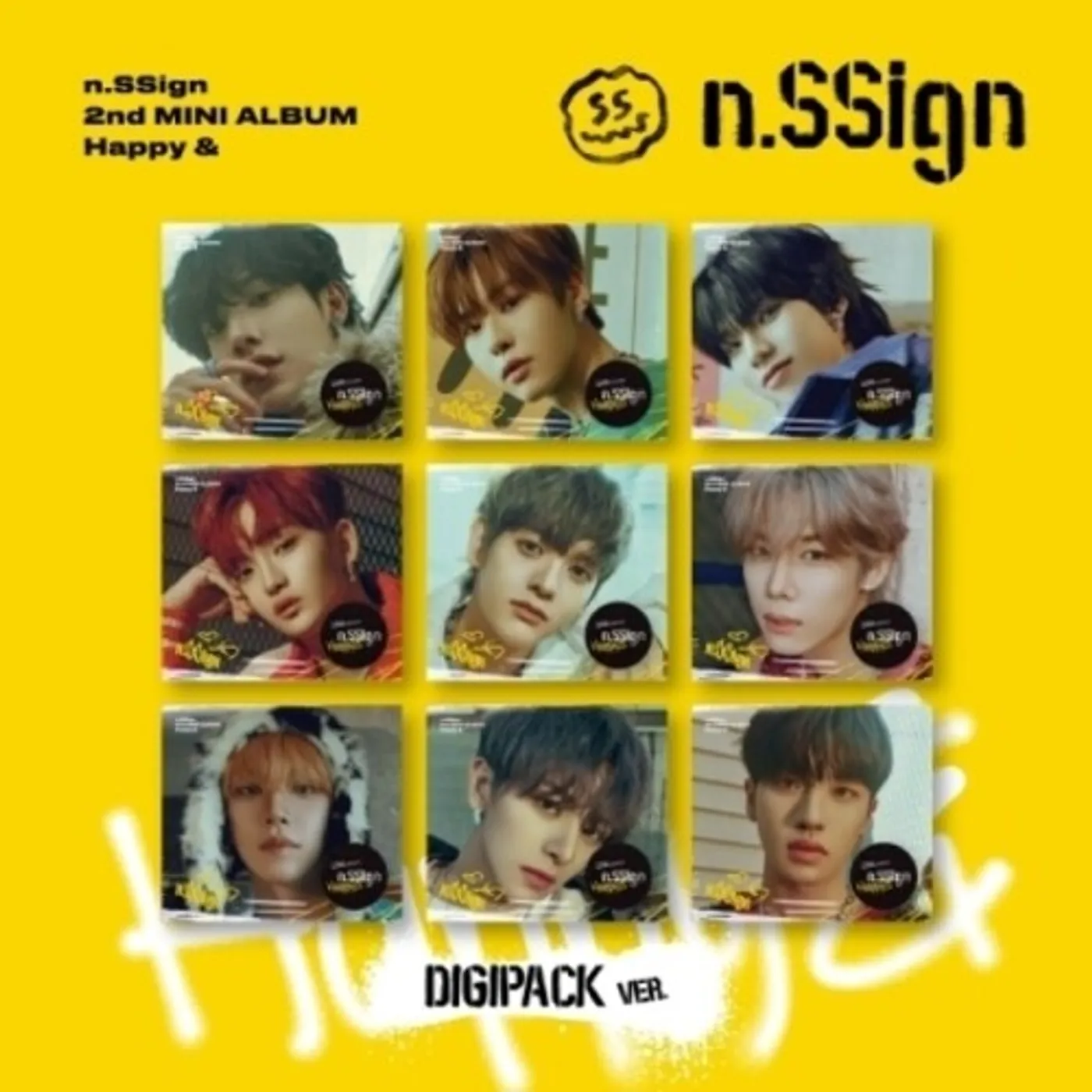 n.SSign HAPPY & - DIGIPACK VERSION - RANDOM COVER CD