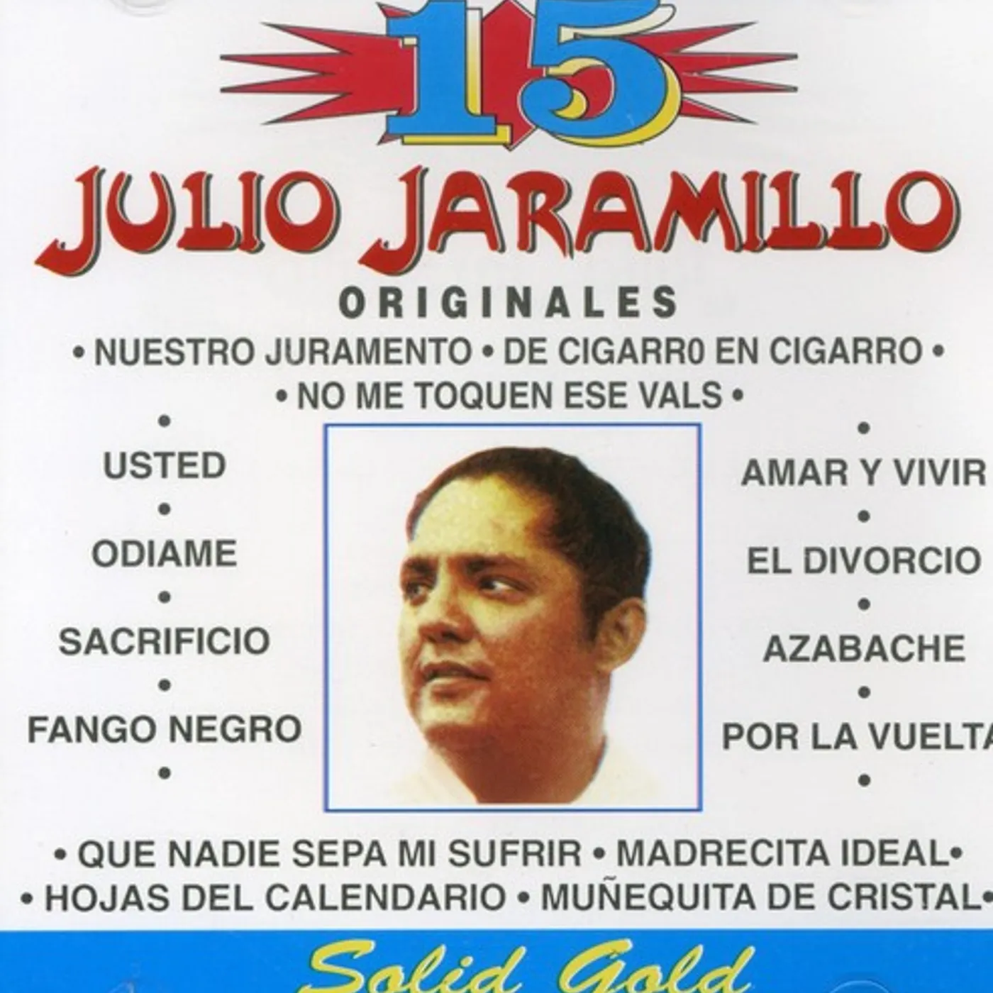 Julio Jaramillo 15 GRANDES EXITOS CD