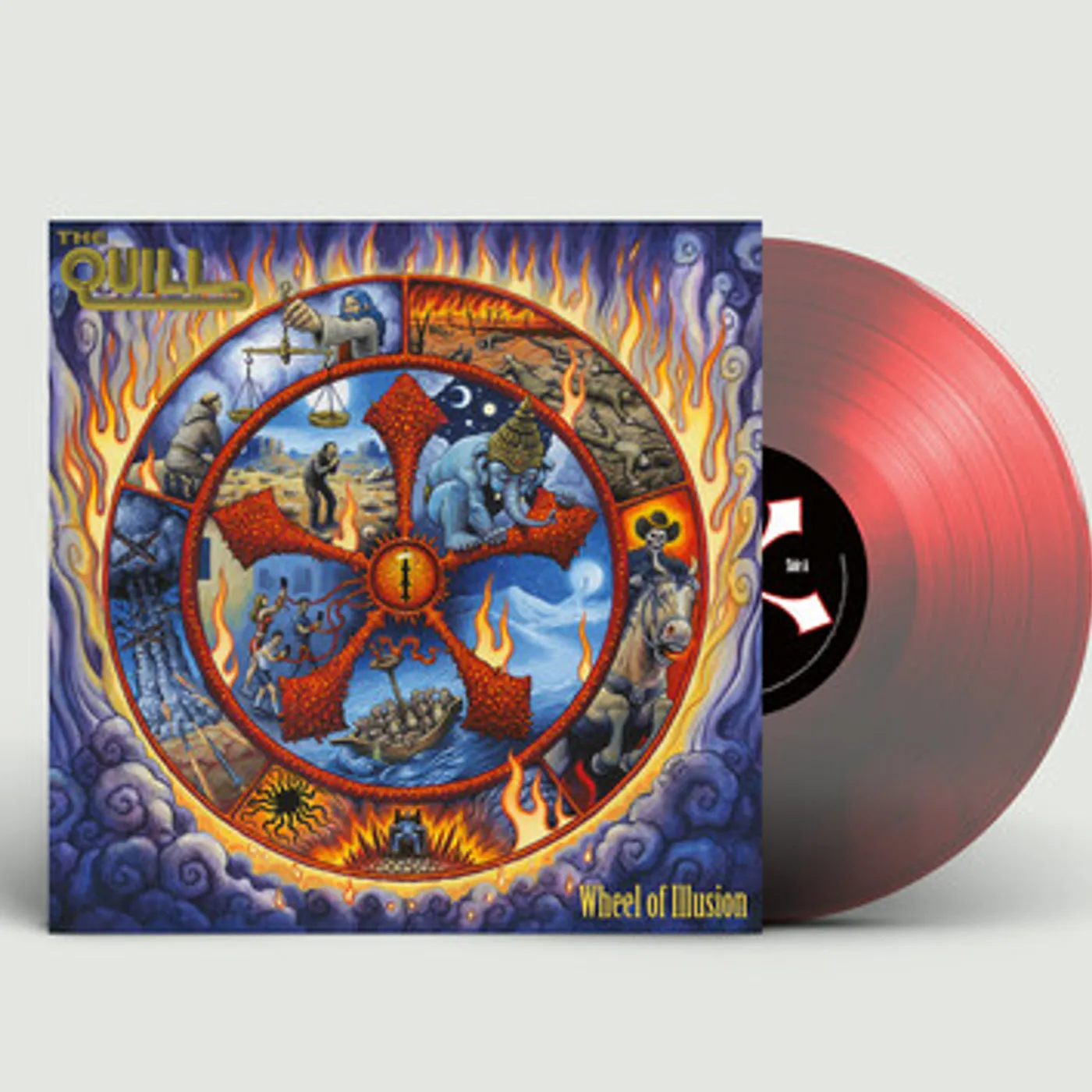 The Quill WHEEL OF ILLUSION Vinyl Record