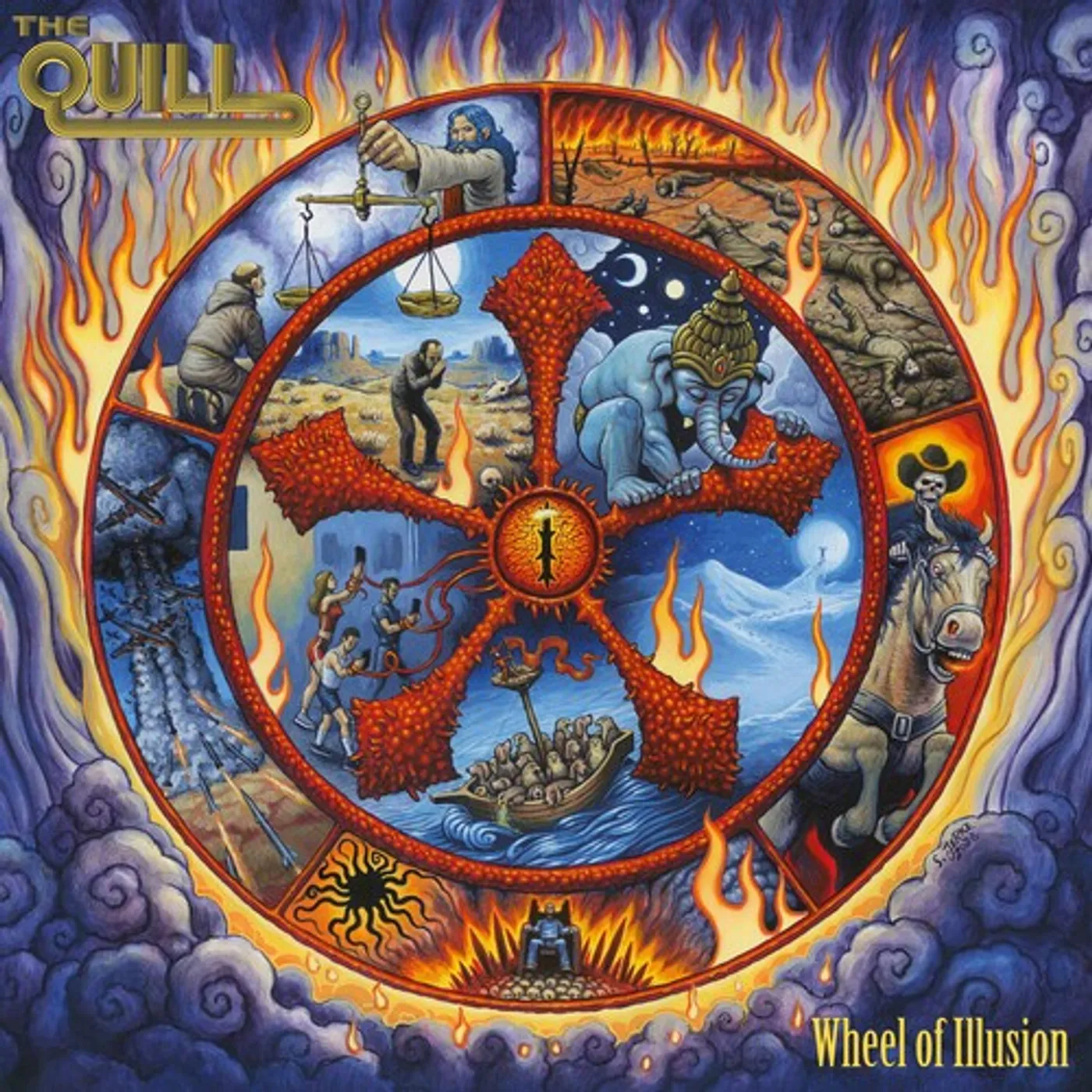 The Quill WHEEL OF ILLUSION CD
