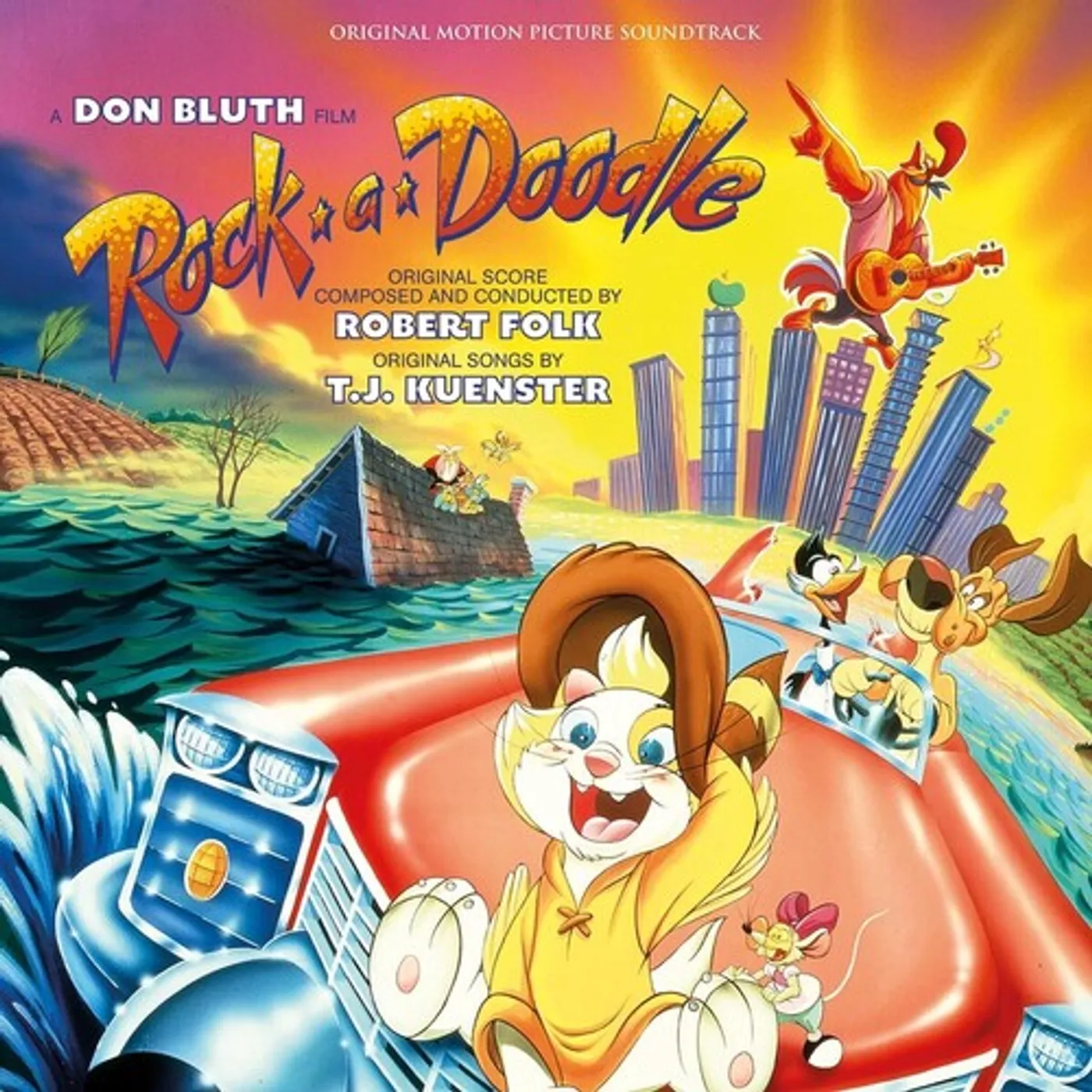 Robert Folk ROCK A DOODLE - Original Soundtrack CD
