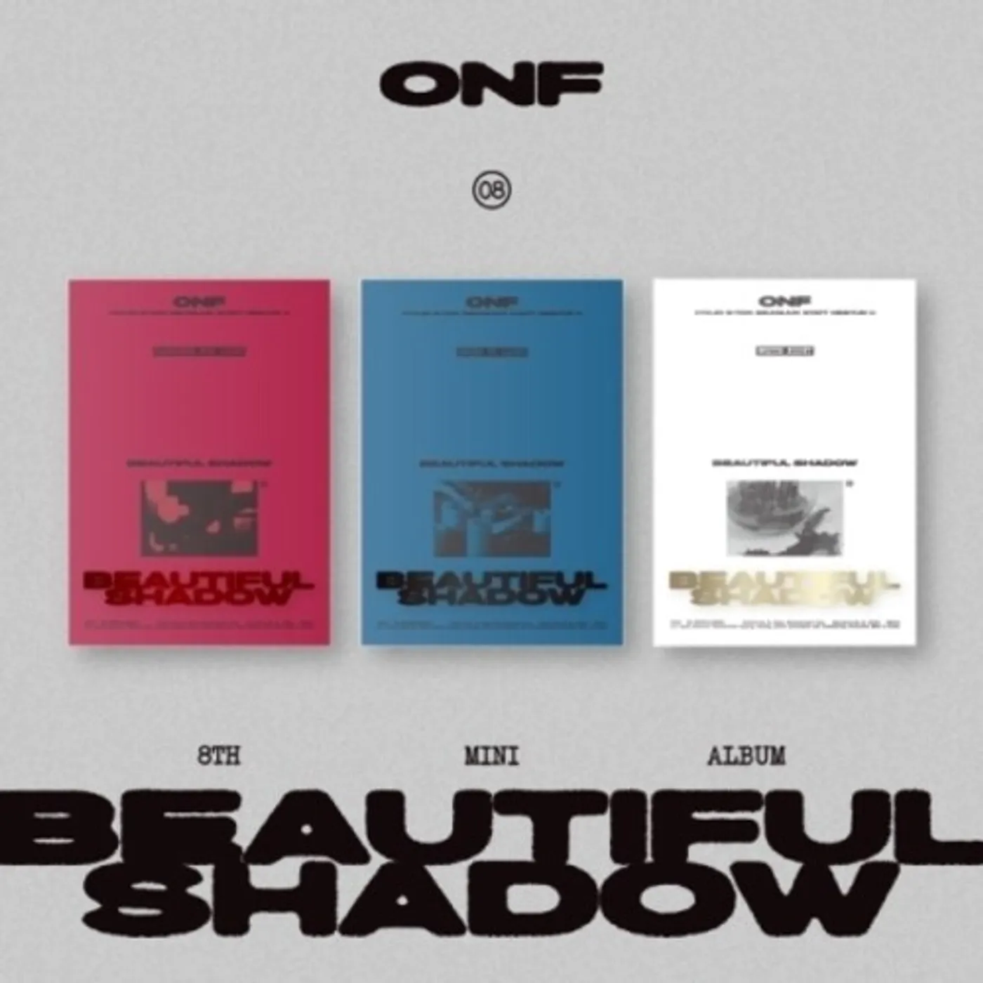 ONF BEAUTIFUL SHADOW - RANDOM COVER CD