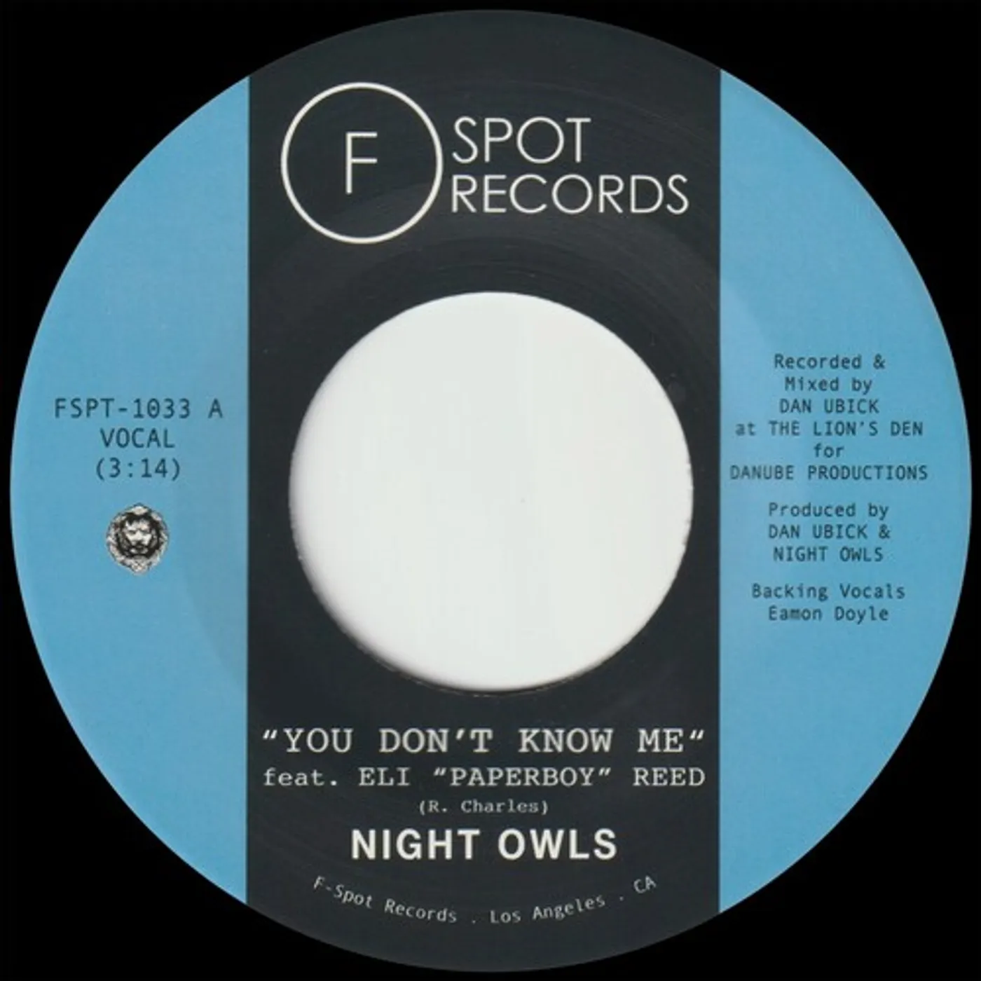 Night Owls You Don't Know Me B/w If You Let Me Vinyl Record