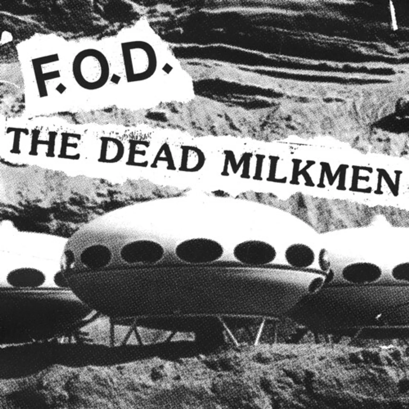 Flag Of Democracy / Dead Milkmen SPLIT 7 INCH Vinyl Record