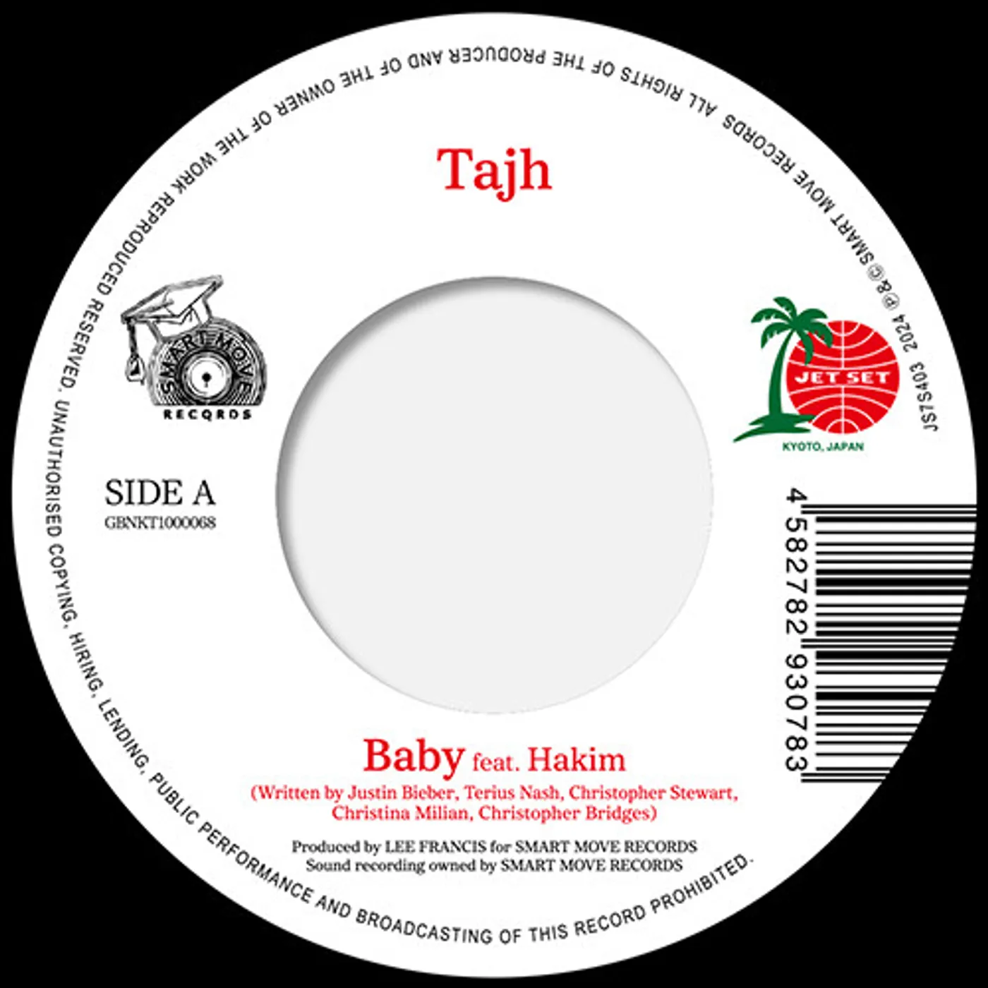 Tajh / Sophie Baby feat. Hakim / Party in the U.S.A Vinyl Record