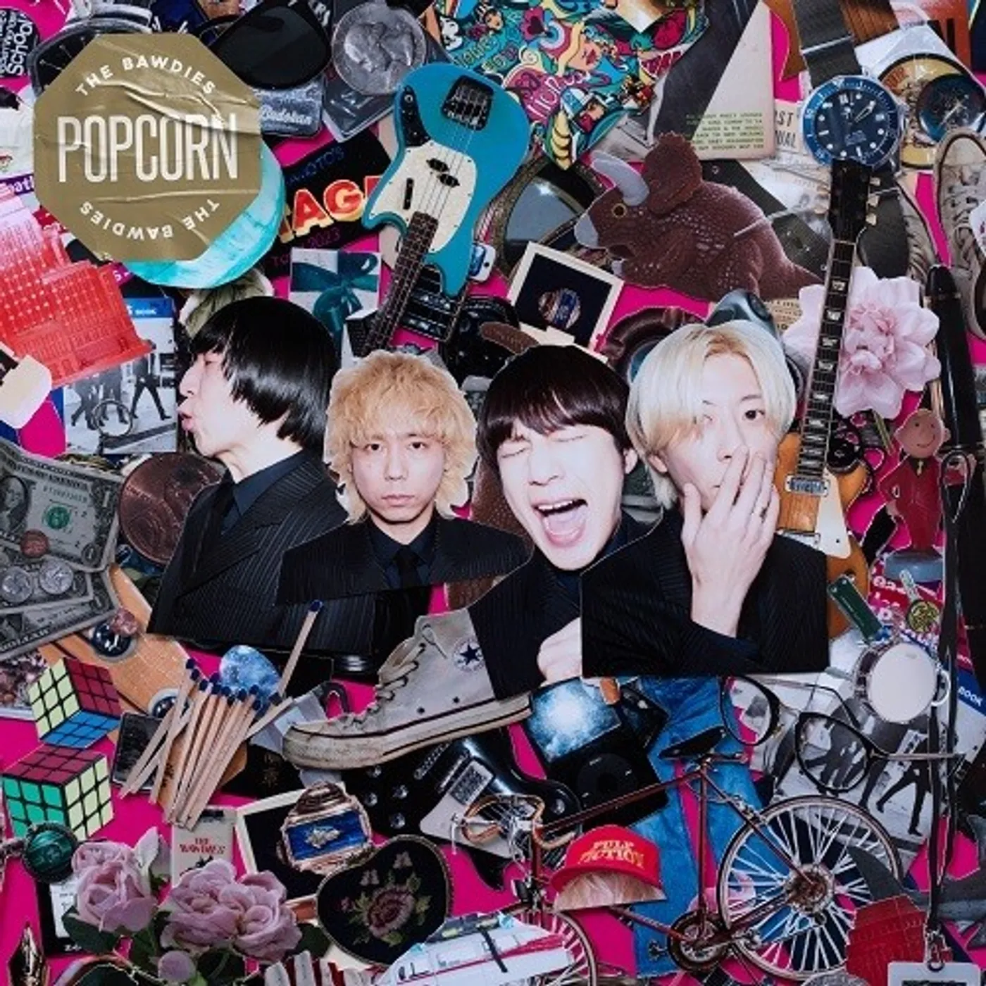 THE BAWDIES POPCORN Vinyl Record