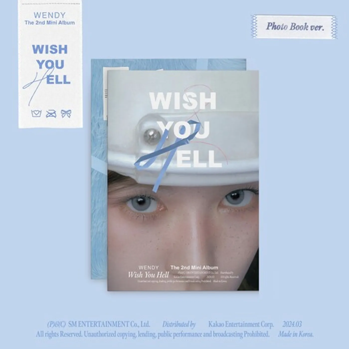 WENDY THE 2ND MINI ALBUM 'WISH YOU HELL' (PHOTO BK CD
