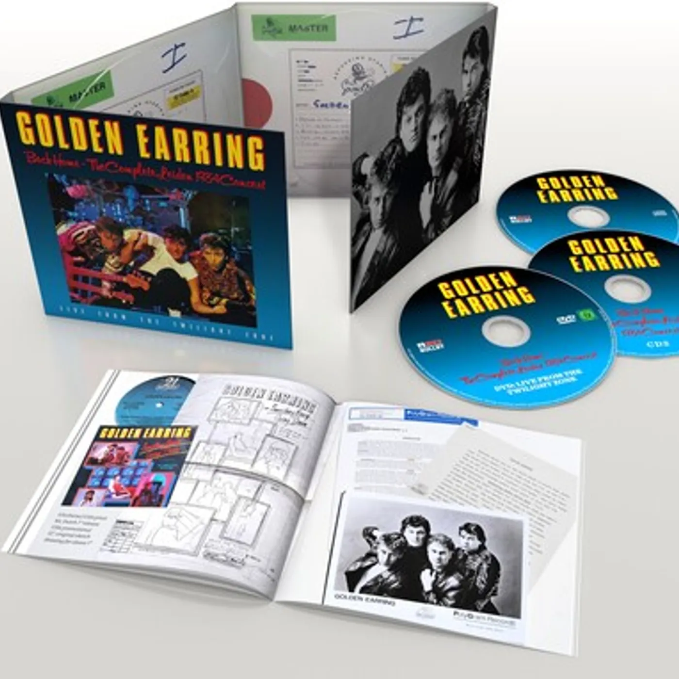 Golden Earring BACK HOME: COMPLETE 1984 LEIDEN - 2CD+PAL DVD CD