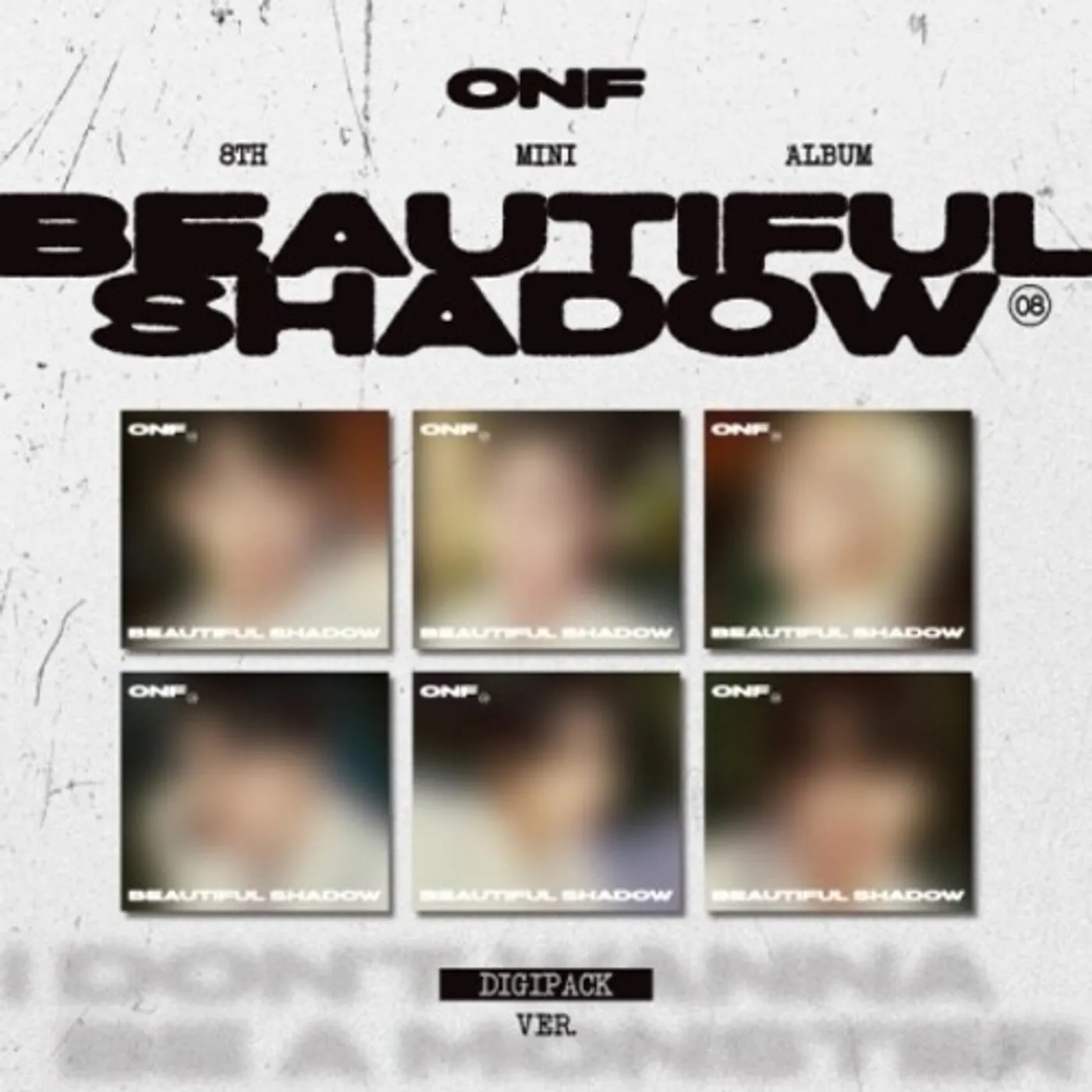 ONF BEAUTIFUL SHADOW - DIGIPACK - RANDOM COVER CD