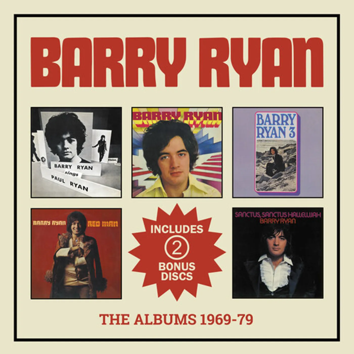 Barry Ryan ALBUMS 1969-1979 CD
