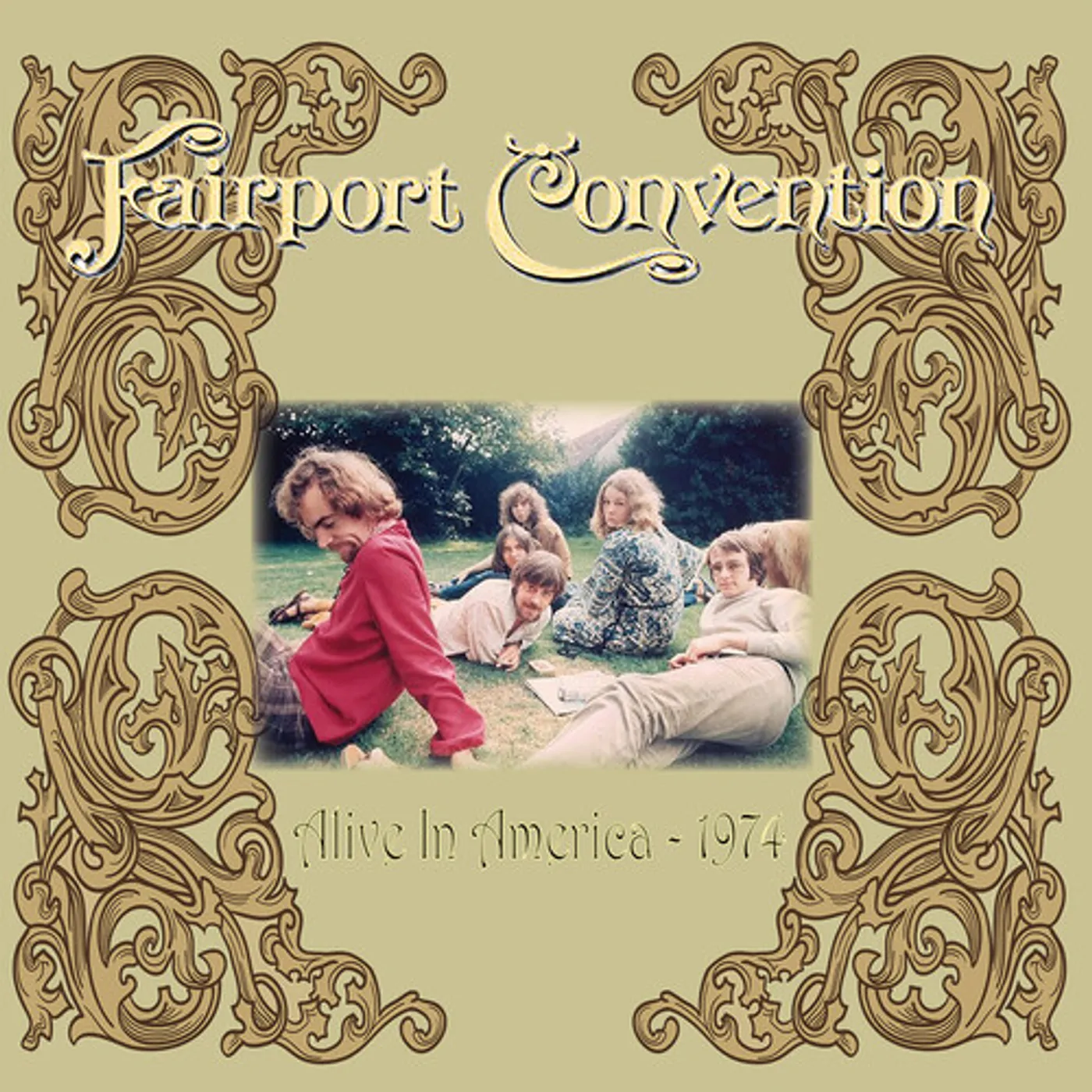 Fairport Convention Alive In America 1974 Vinyl Record