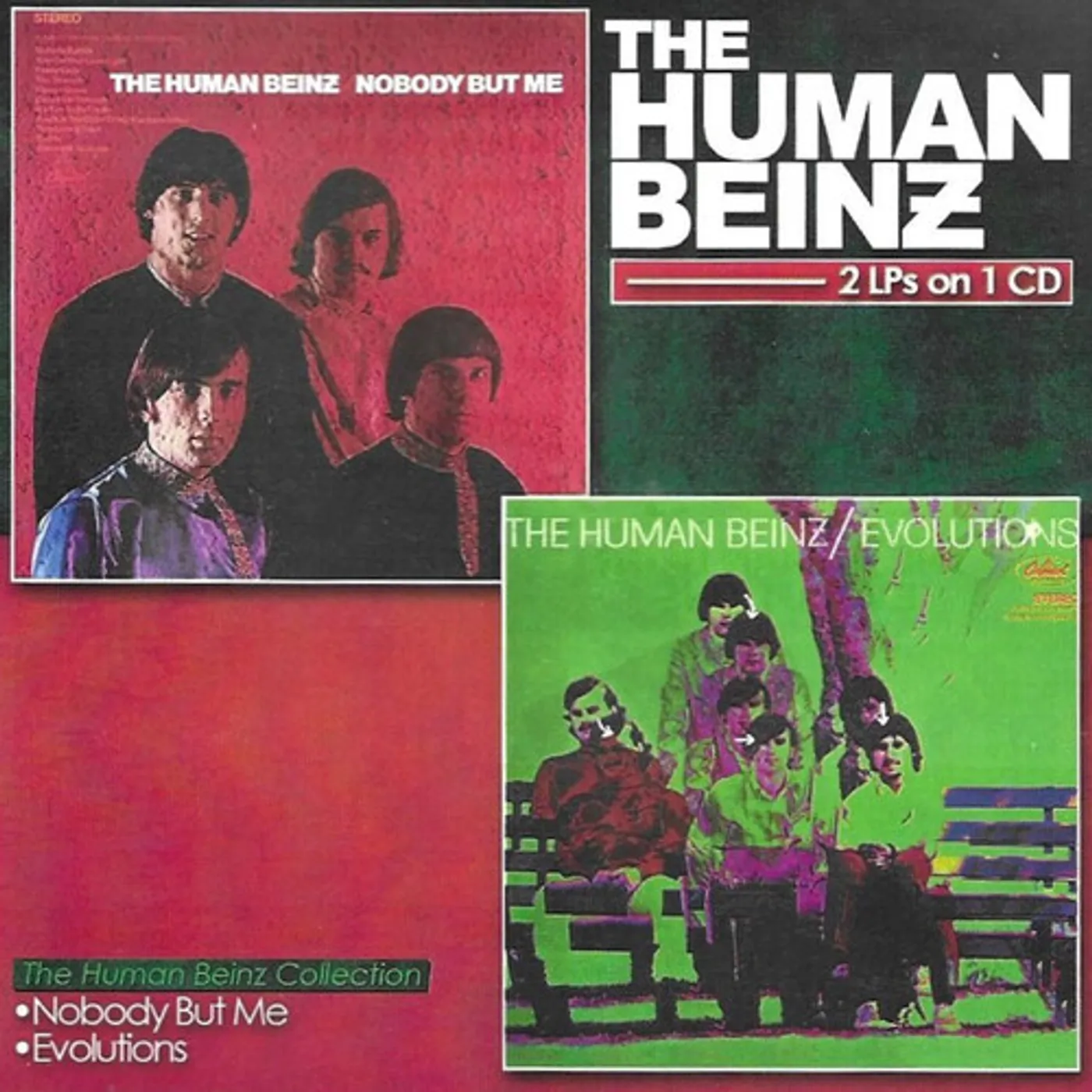 2 LPS ON 1 CD-The Human Beinz COLLECTION CD