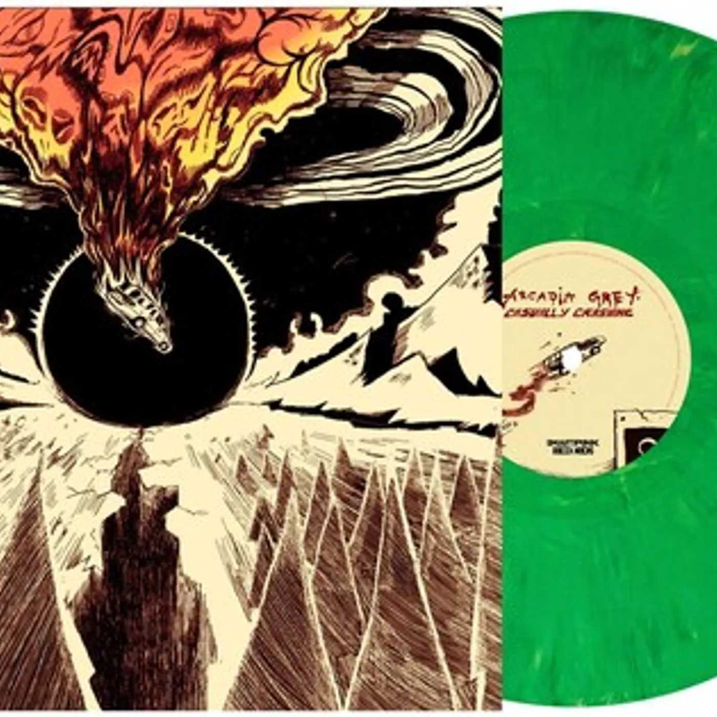 Arcadia Grey Casually Crashing Vinyl Record