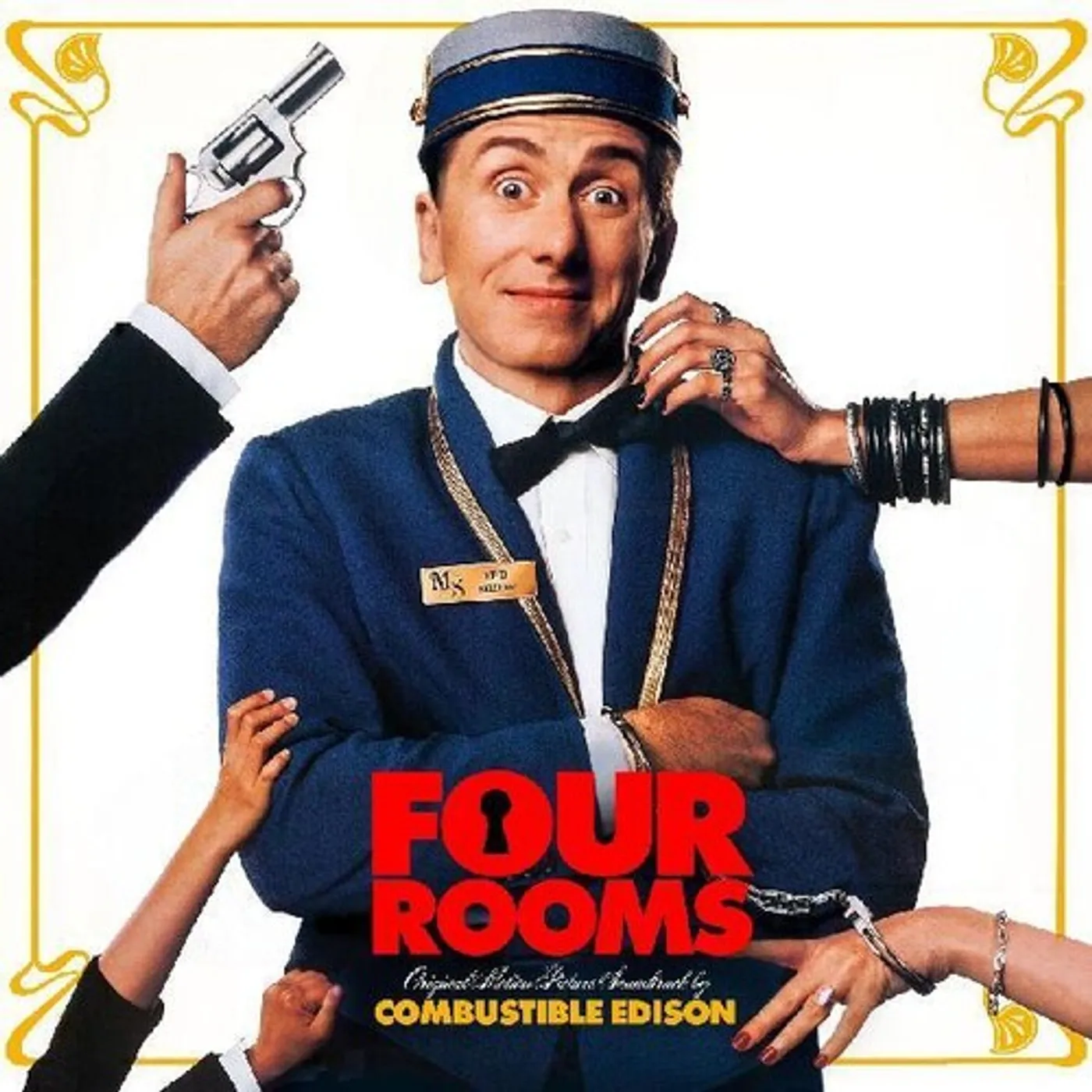 Combustible Edison Four Rooms (Original Motion Picture Soundtrack) (2LP) Vinyl Record