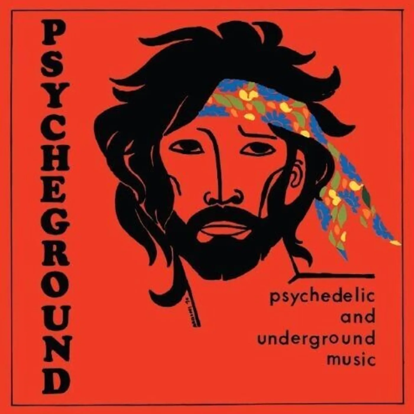PSYCHEGROUND GROUP PSYCHEDELIC & UNDERGROUND MUSIC CD