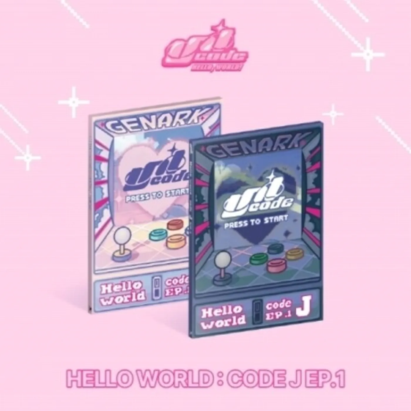 Unicode HELLO WORLD : CODE J EP.1 - RANDOM COVER CD