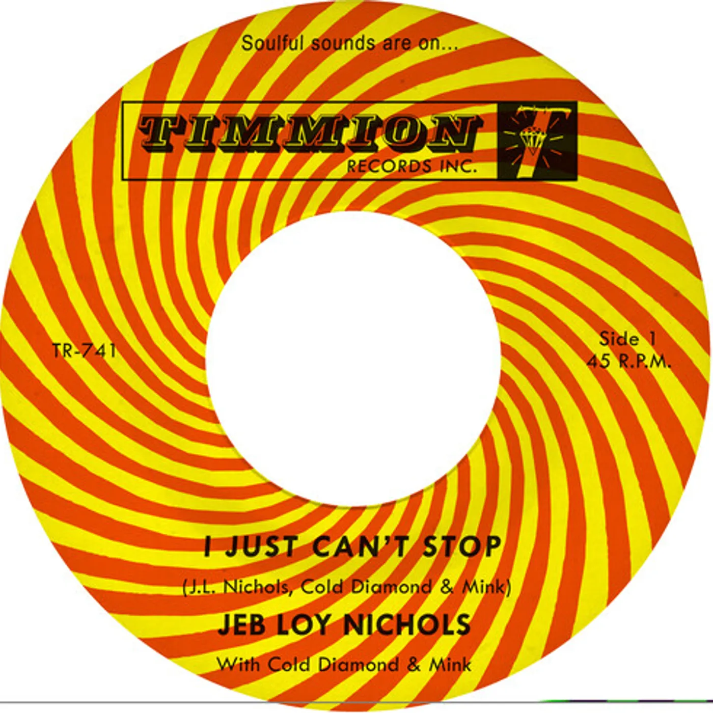 Jeb Loy Nichols / Cold Diamond & Mink I JUST CAN'T STOP Vinyl Record