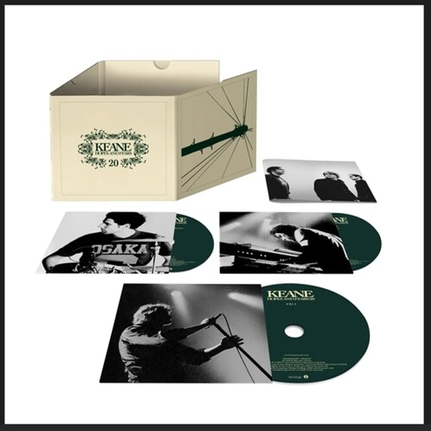 Keane HOPES AND FEARS (20TH ANNIVERSARY EDITION) CD