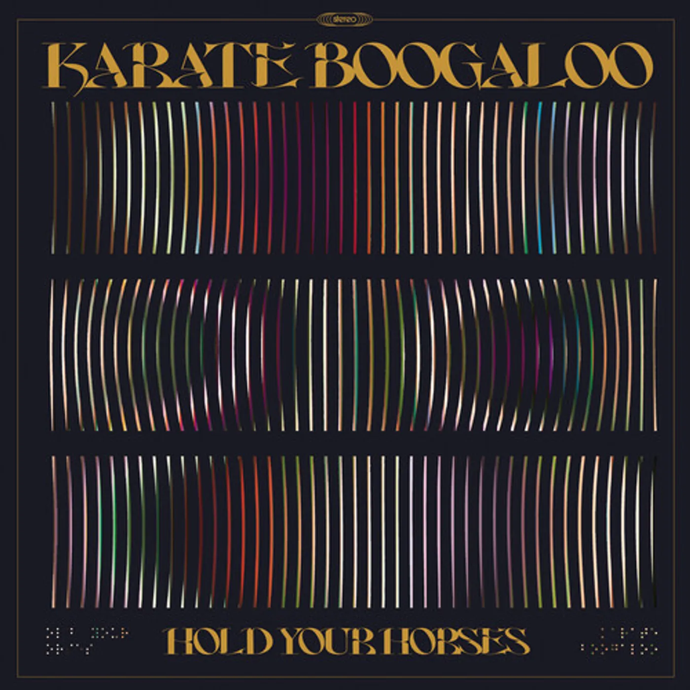 Karate Boogaloo HOLD YOUR HORSES Vinyl Record