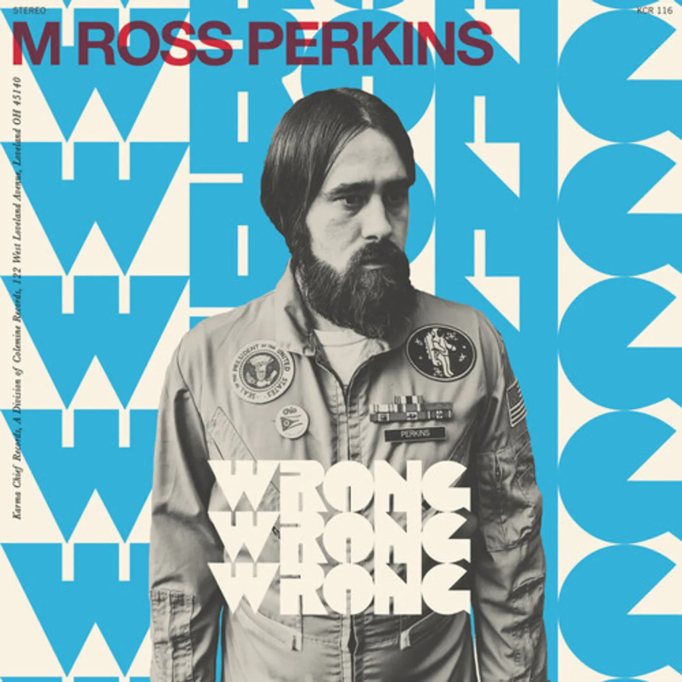 M Ross Perkins Wrong Wrong Wrong (7" Single) Vinyl Record