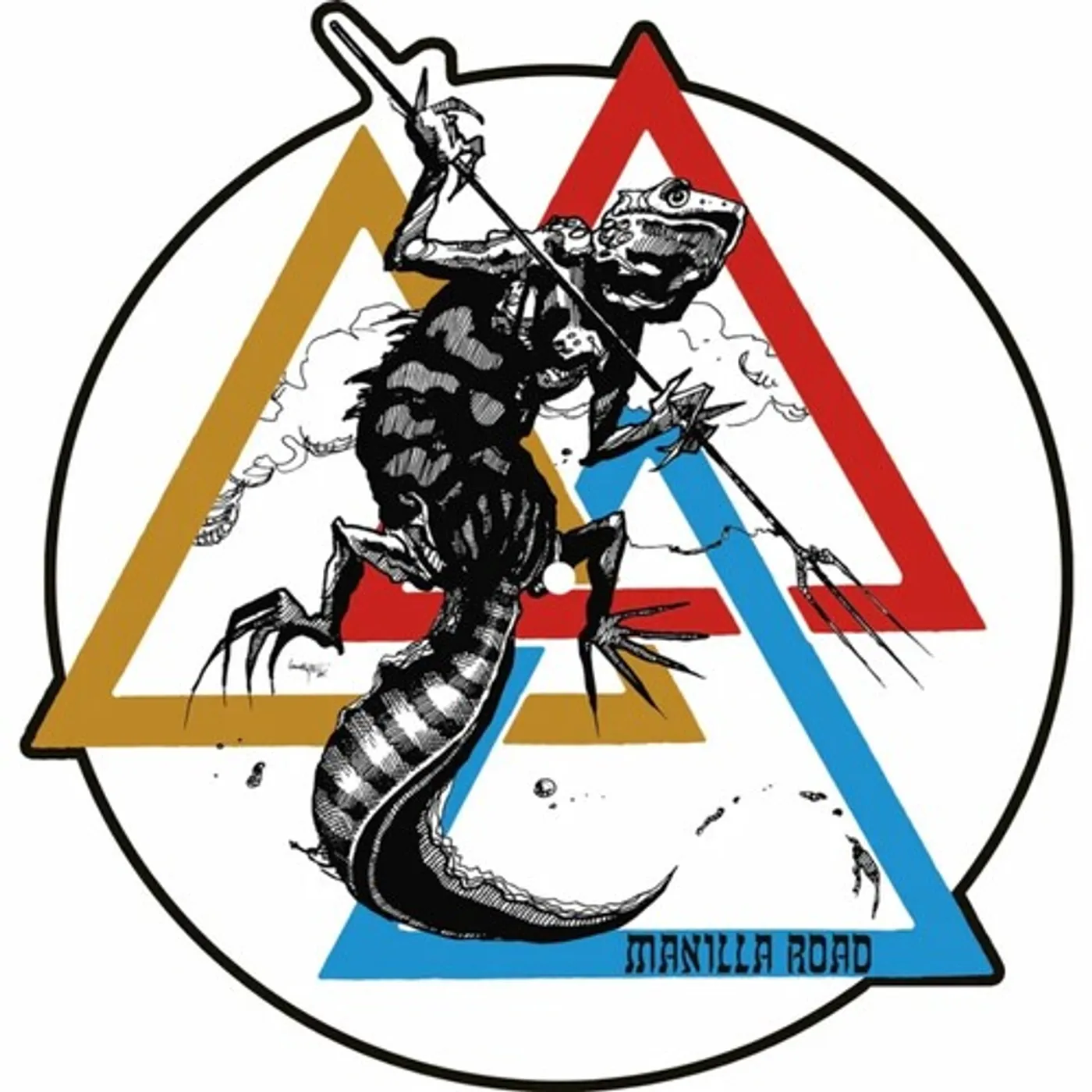 Manilla Road DELUGE/SHADOW IN THE BLACK/DIVINE VICTIM Vinyl Record