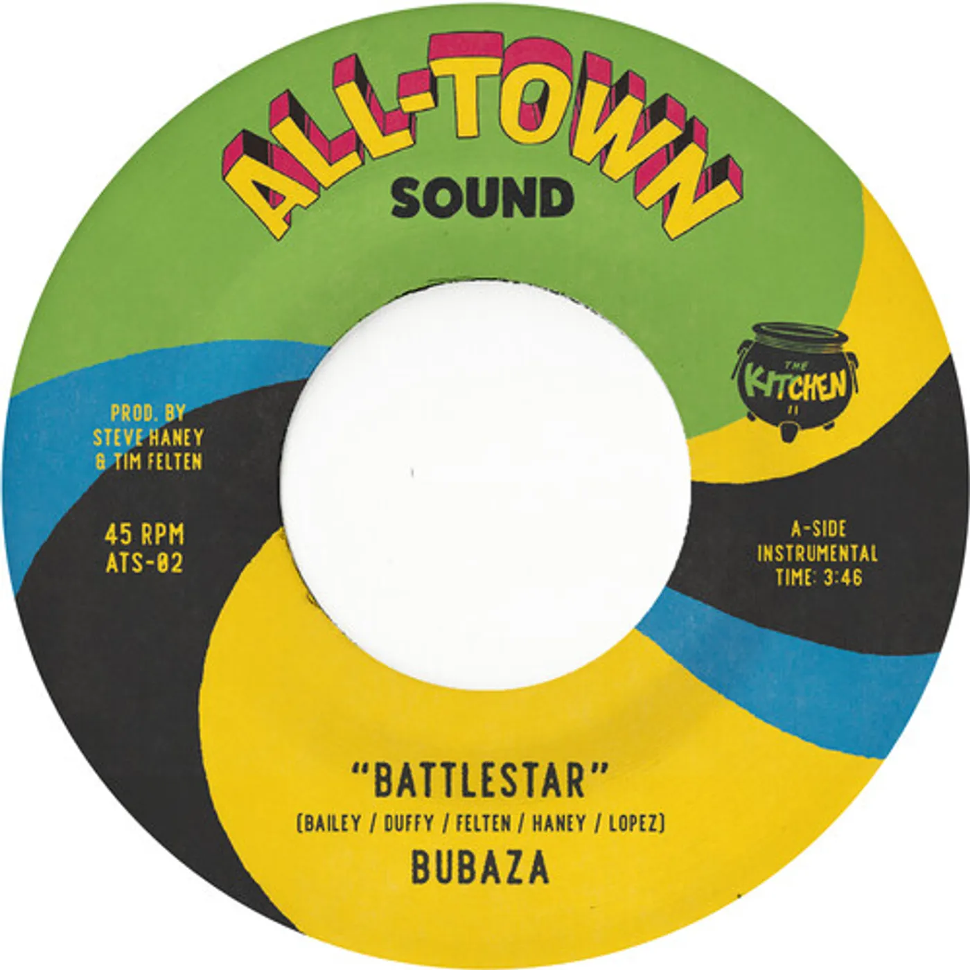 Bubaza Battlestar (7" Single) Vinyl Record